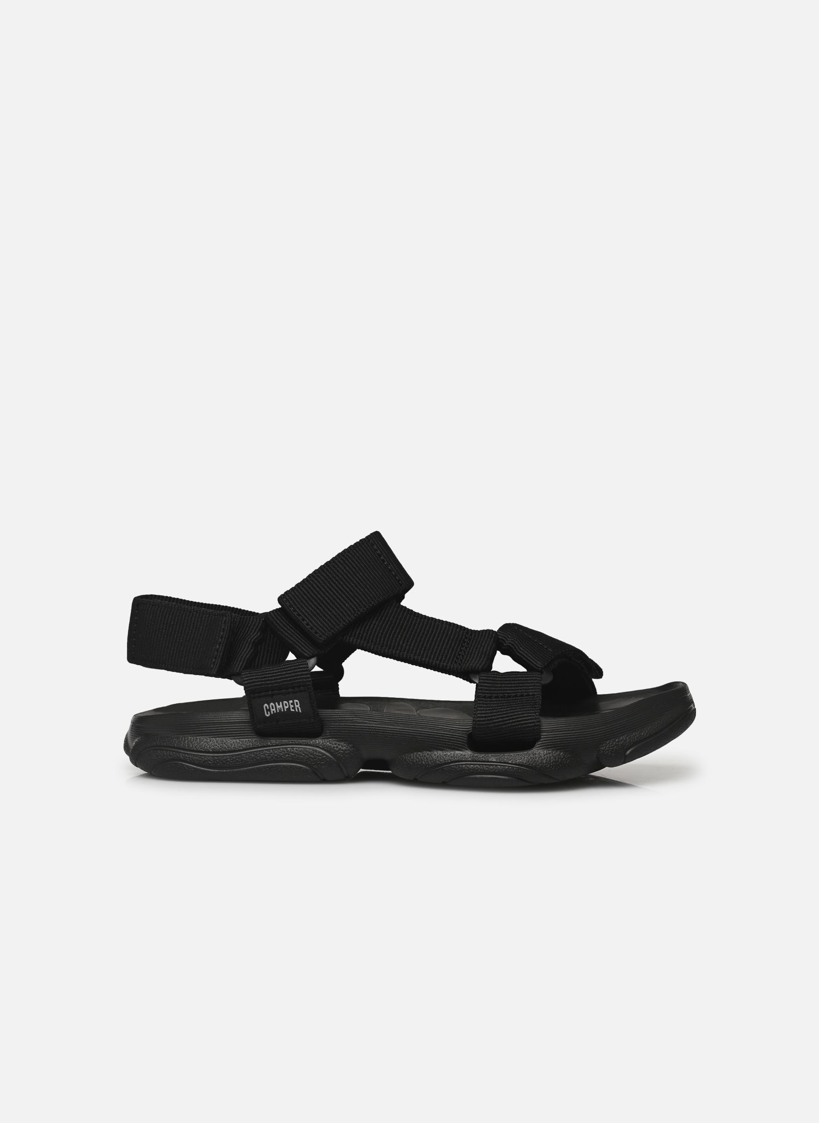 Sandales plates Karst K201794 femme noir Camper Sandales plates Karst K201794 femme noir Black