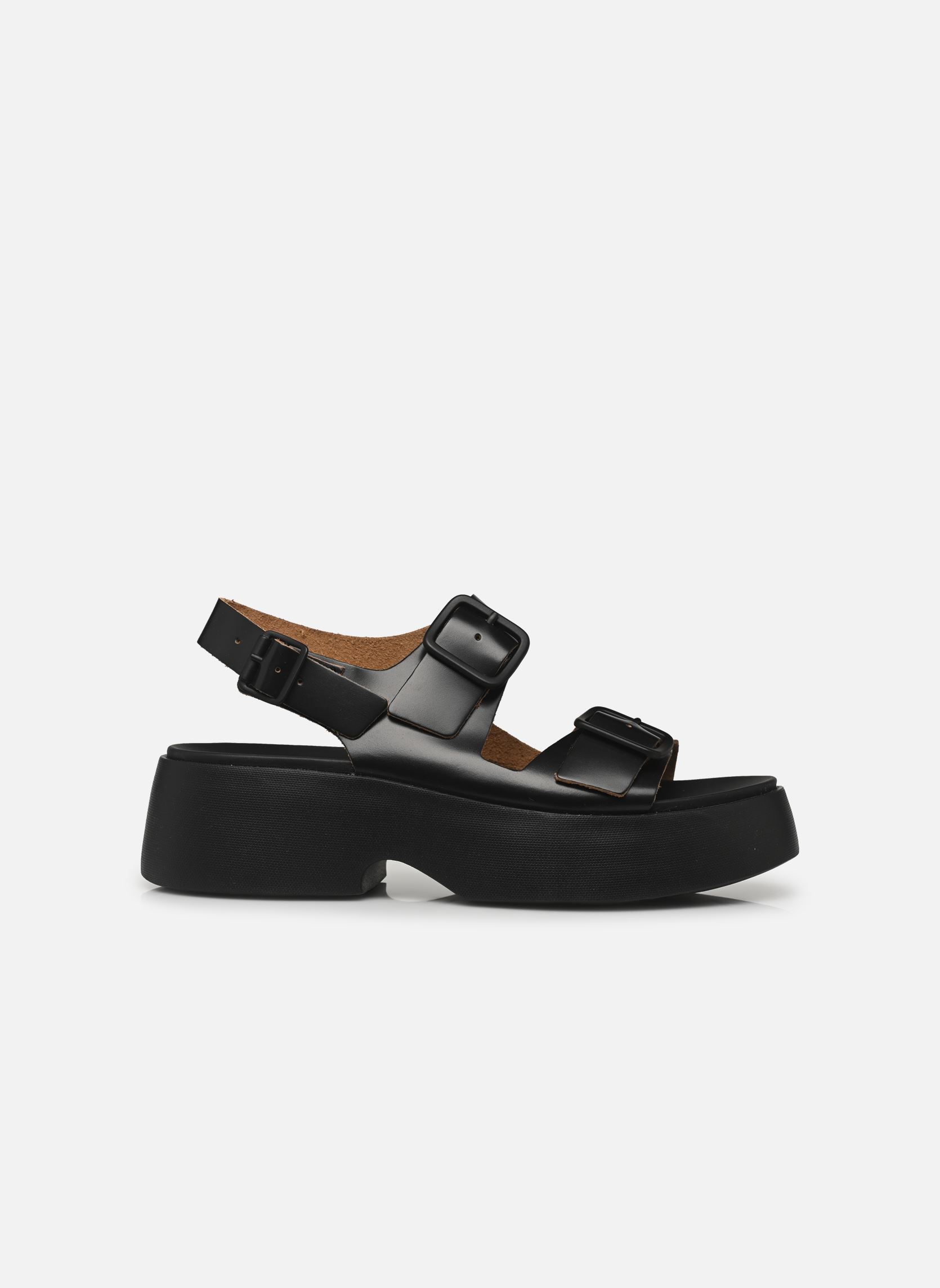 Sandales compensées et plateformes Tasha K201712 femme noir Camper Sandales compensées et plateformes Tasha K201712 femme noir Black