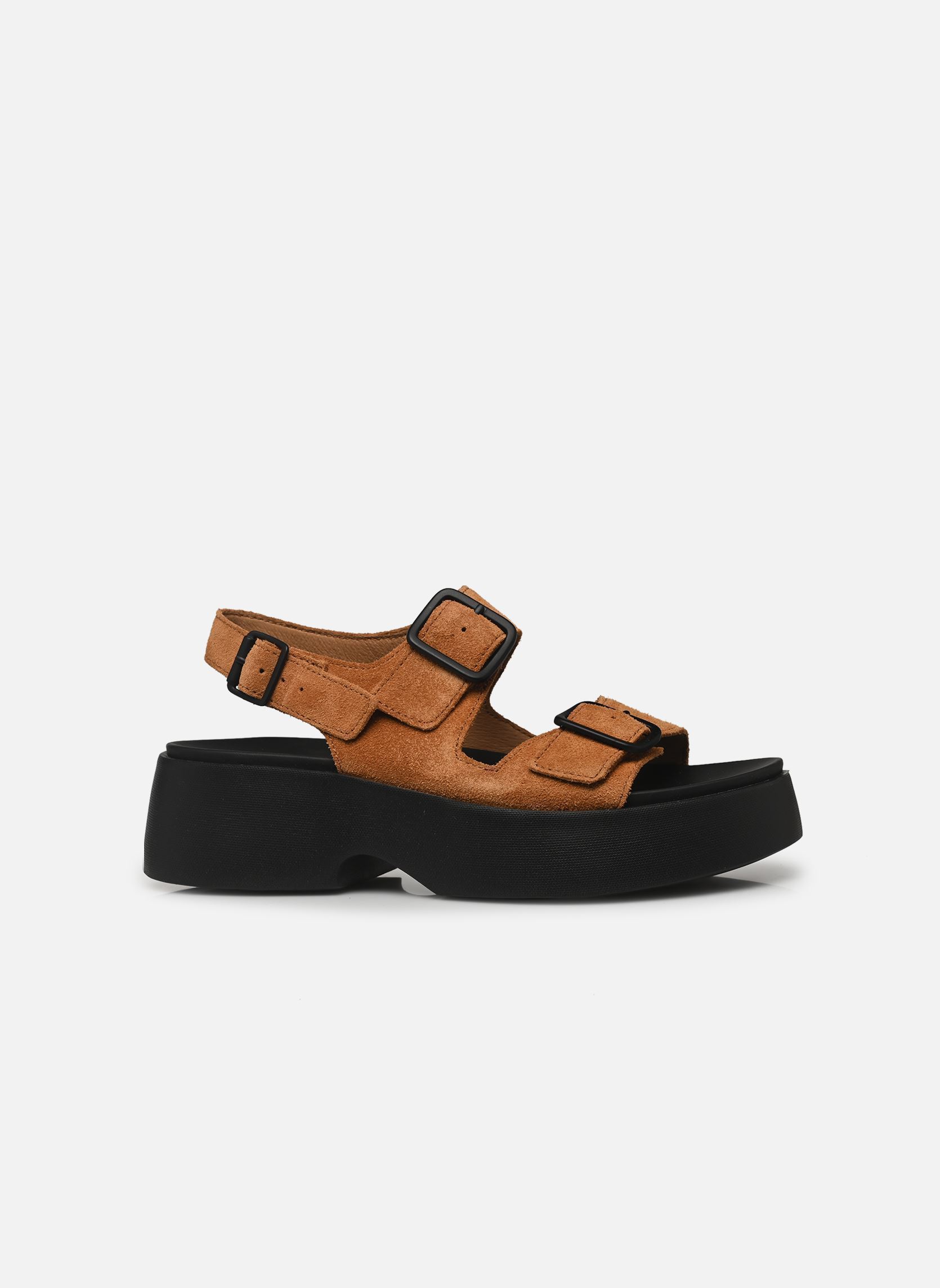 Keil- und Plateausandalen Tasha K201712 damen braun Camper Keil- und Plateausandalen Tasha K201712 damen braun Medium Brown