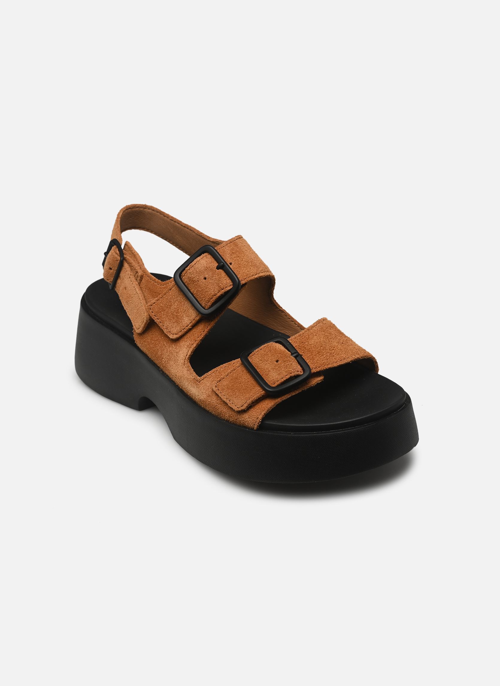 Keil- und Plateausandalen Tasha K201712 damen braun Camper Keil- und Plateausandalen Tasha K201712 damen braun Medium Brown