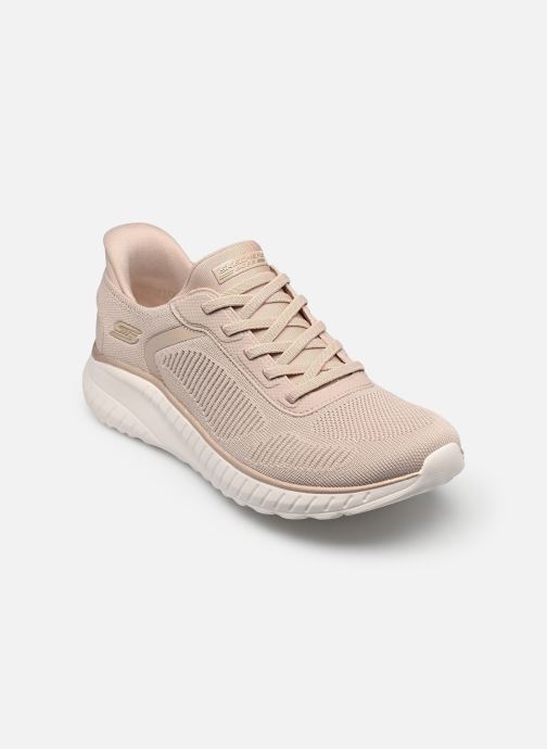 Skechers Baskets SLIP-INS Bobs Squad Chaos - Current Muse femme beige