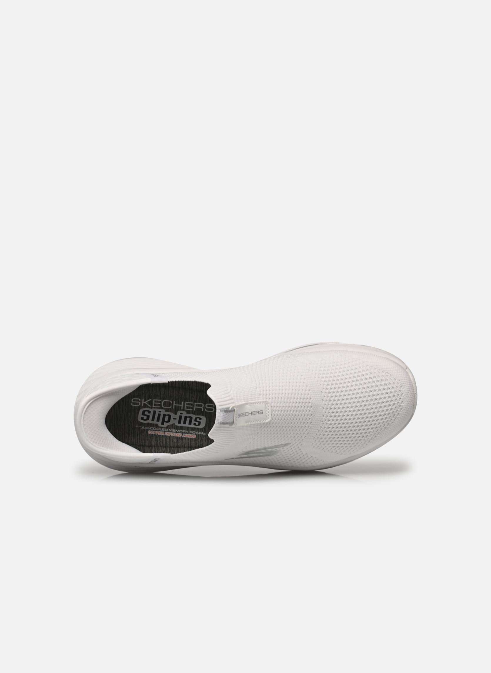 Baskets SLIP-INS Max Cushioning Elite femme blanc Skechers Baskets SLIP-INS Max Cushioning Elite femme blanc WSL