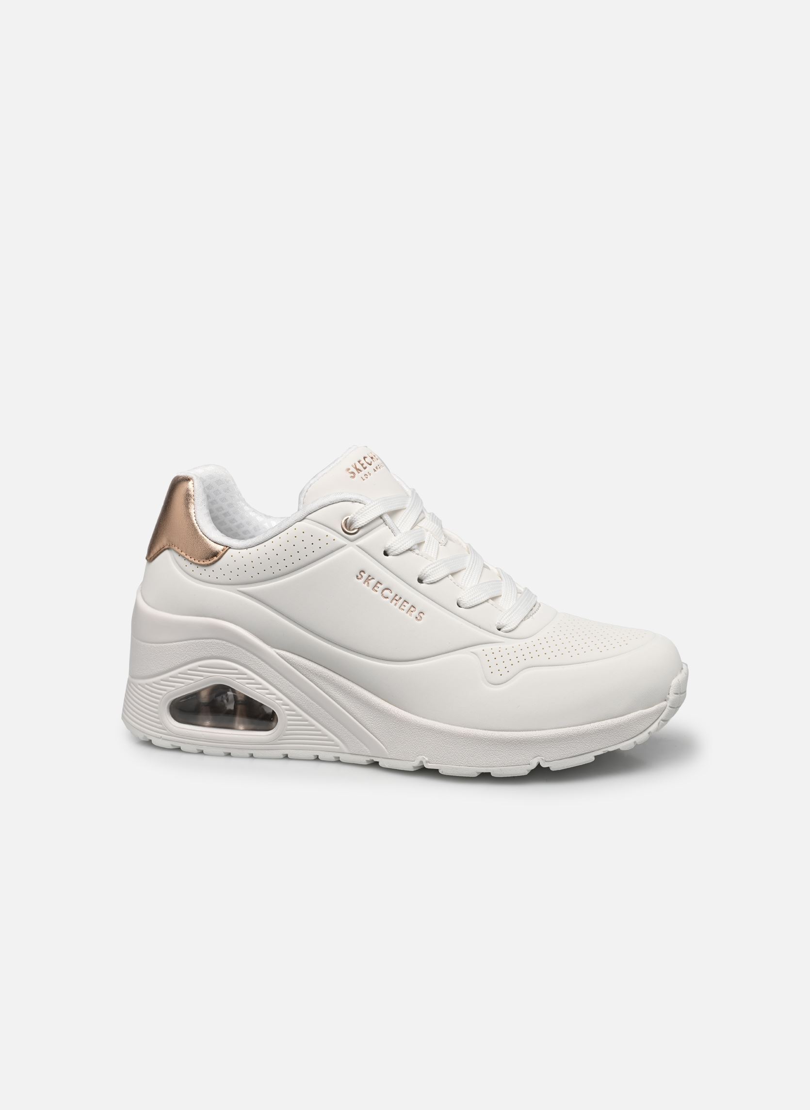 Sneaker Uno Wedge - Hi Steps damen weiß Skechers Sneaker Uno Wedge - Hi Steps damen weiß WHT