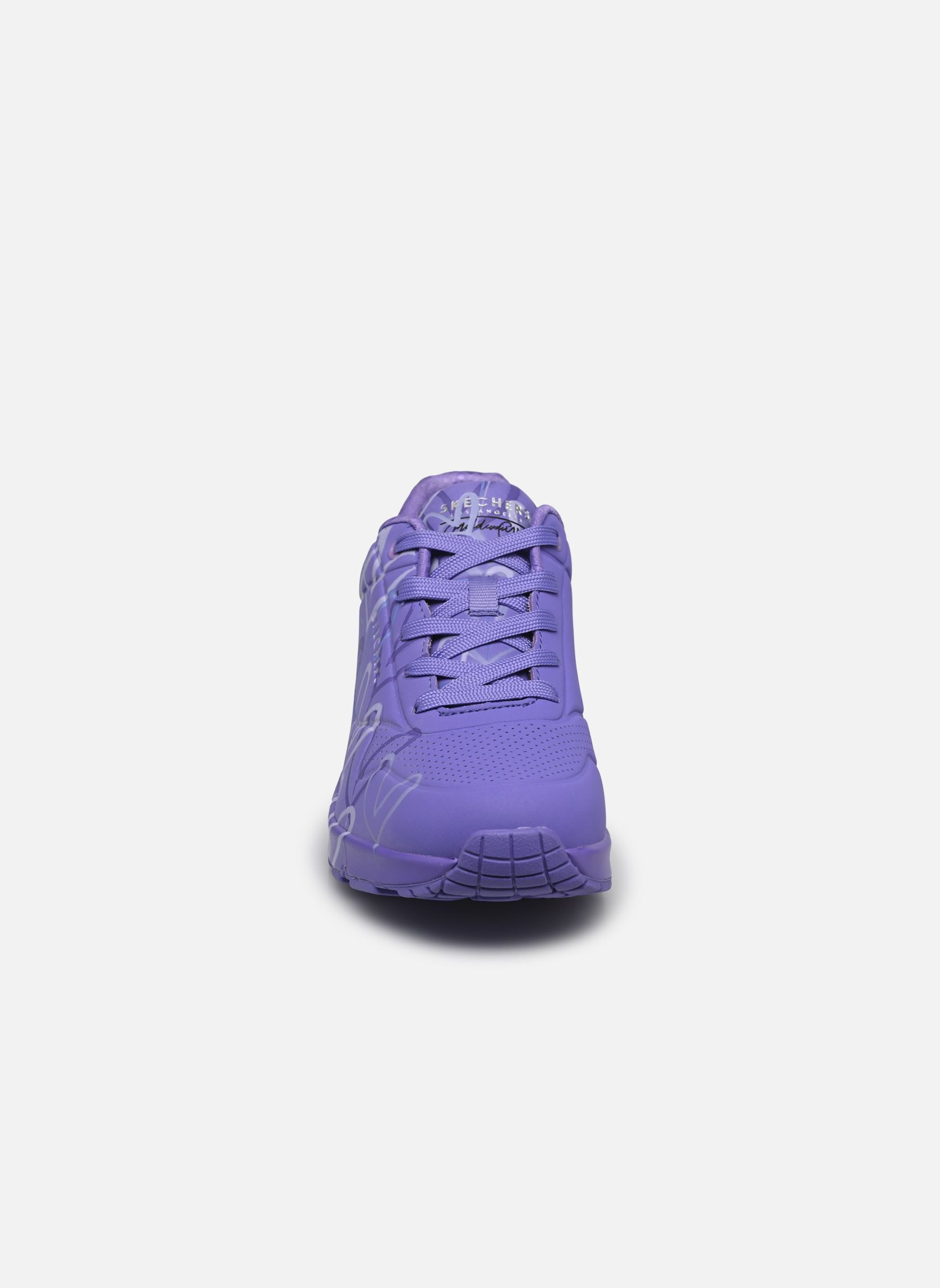 Baskets Uno-Spread The Love Goldcrown femme violet Skechers Baskets Uno-Spread The Love Goldcrown femme violet PUR