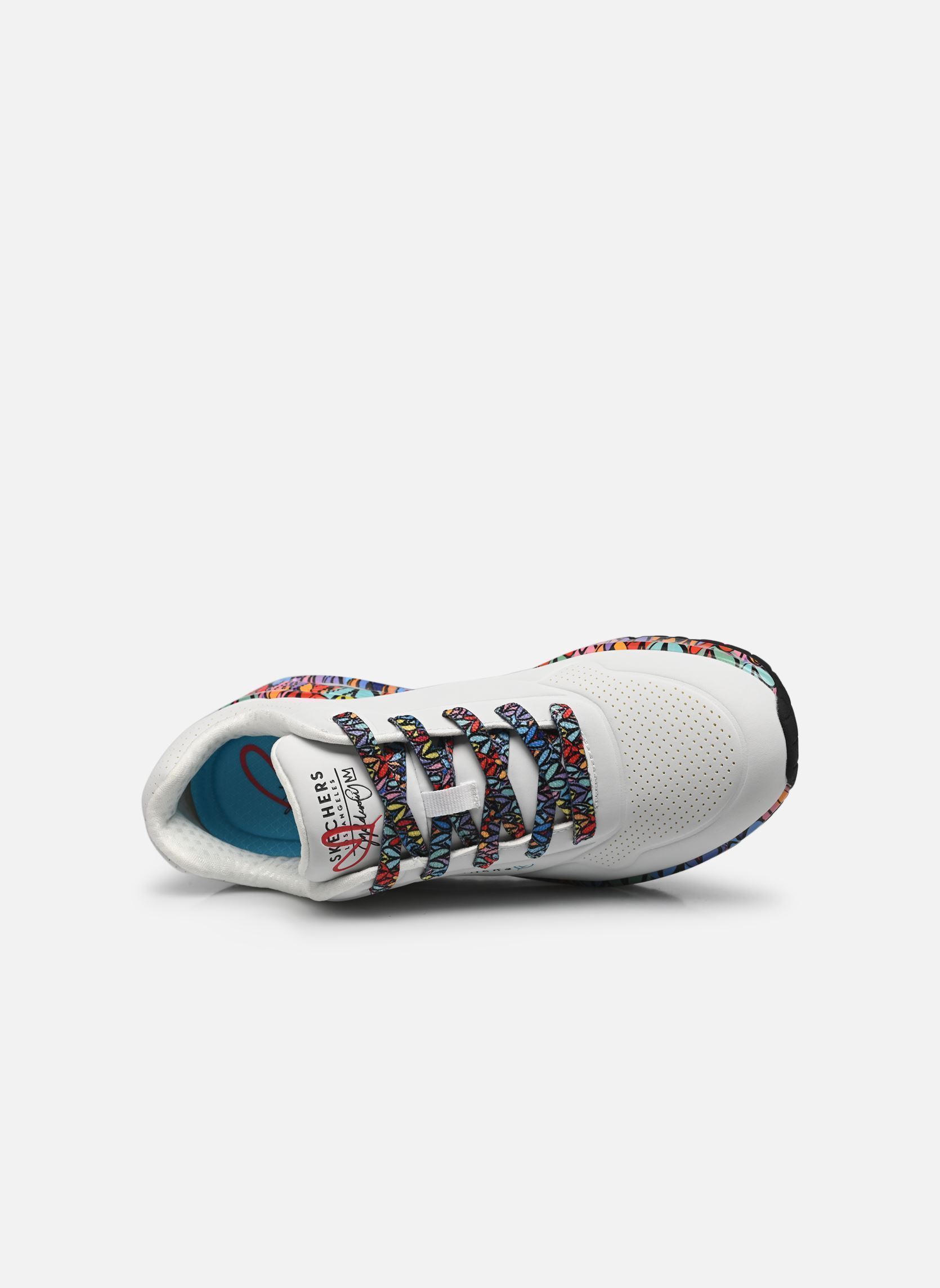 Baskets Uno - Ravaged Love Goldcrown femme blanc Skechers Baskets Uno - Ravaged Love Goldcrown femme blanc WMLT