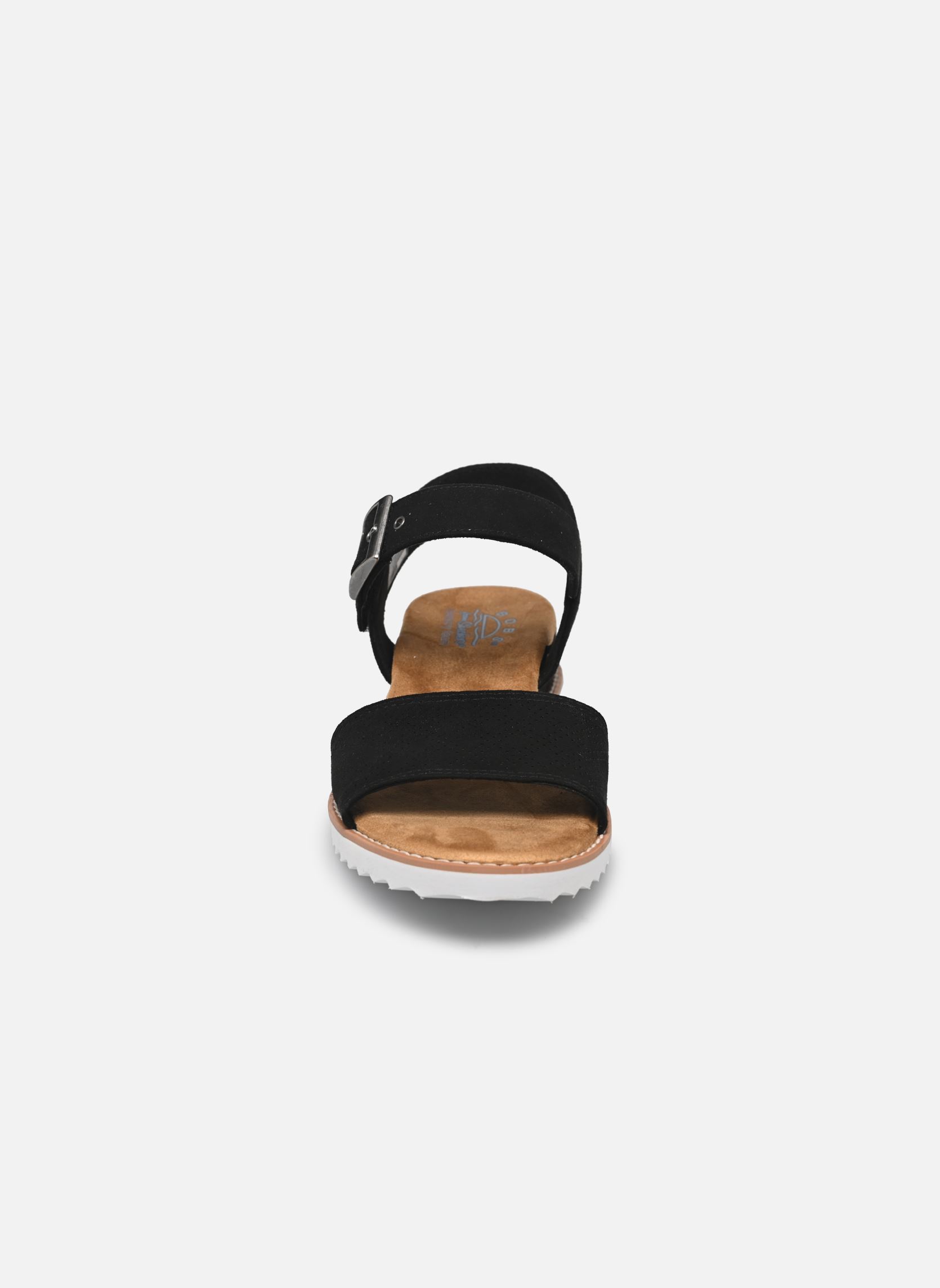 Sandales plates Bobs Desert Kiss - Serendipitous femme noir Skechers Sandales plates Bobs Desert Kiss - Serendipitous femme noir BLK