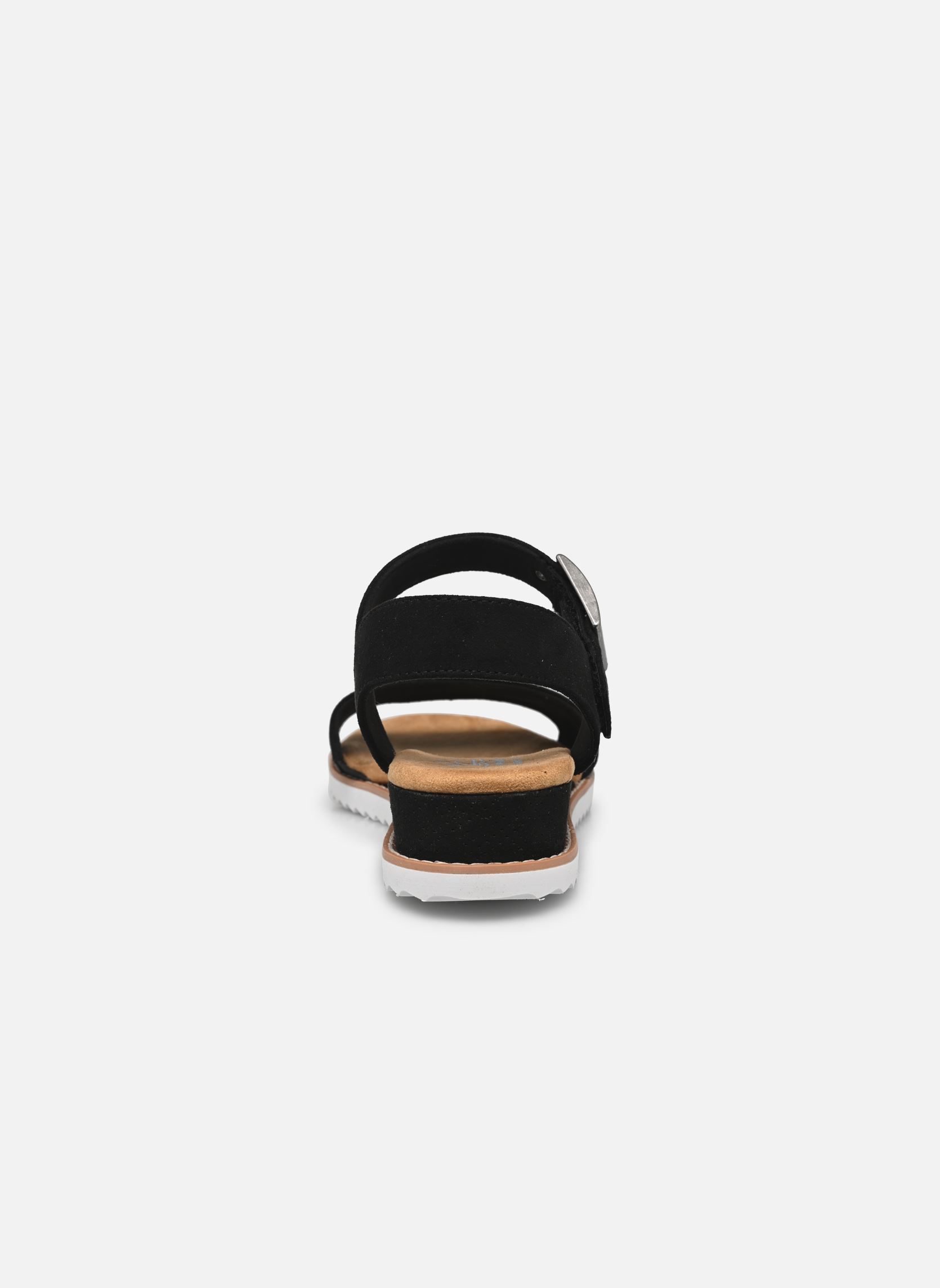 Sandales plates Bobs Desert Kiss - Serendipitous femme noir Skechers Sandales plates Bobs Desert Kiss - Serendipitous femme noir BLK