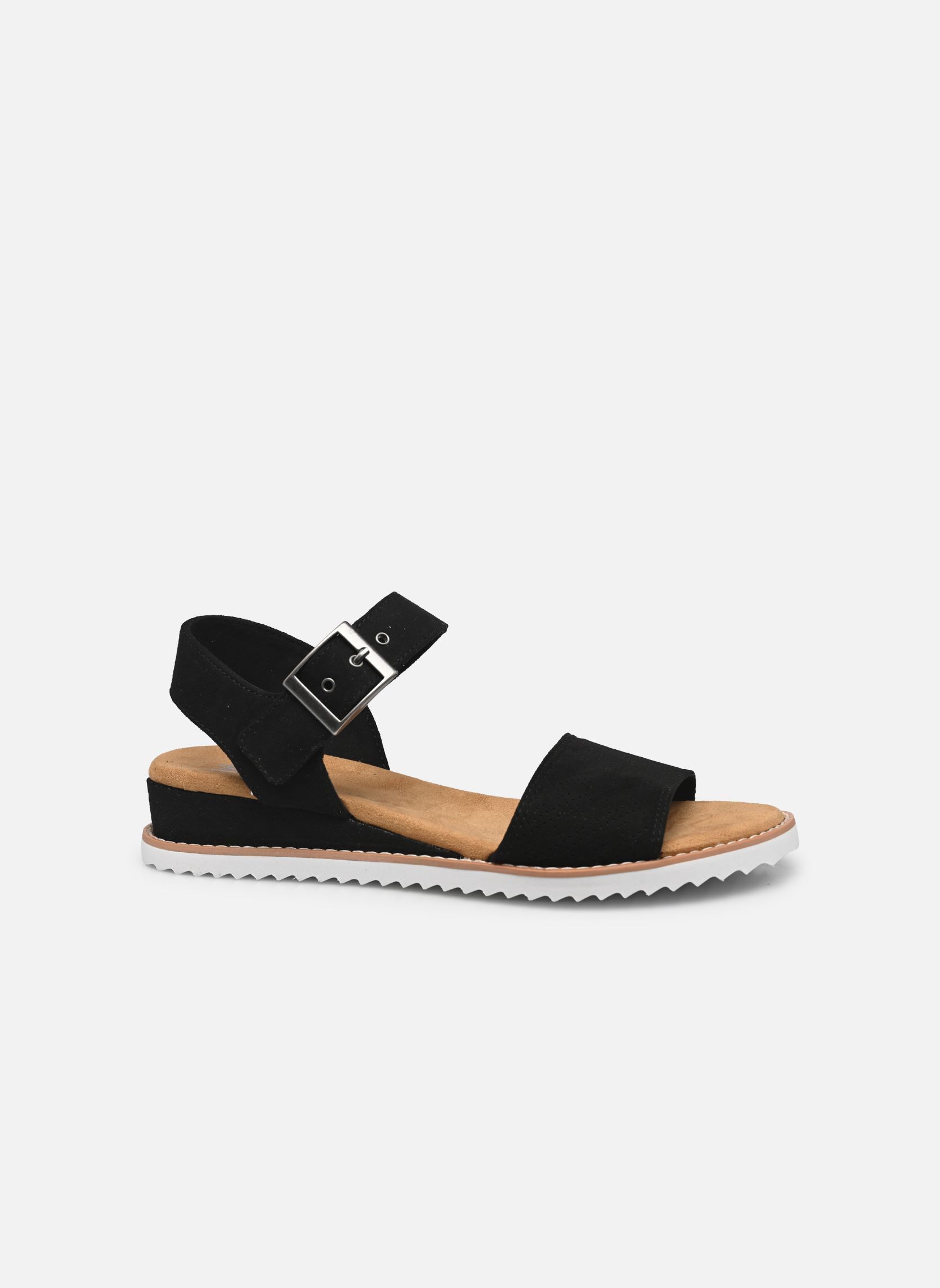 Sandales plates Bobs Desert Kiss - Serendipitous femme noir Skechers Sandales plates Bobs Desert Kiss - Serendipitous femme noir BLK
