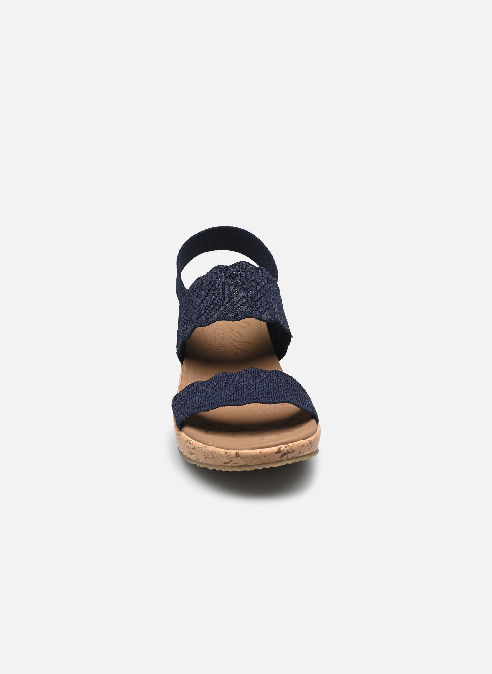 Sandalias y plataformas de cuña Beverlee - Timeless Touch mujer azul Skechers Sandalias y plataformas de cuña Beverlee - Timeless Touch mujer azul NVY