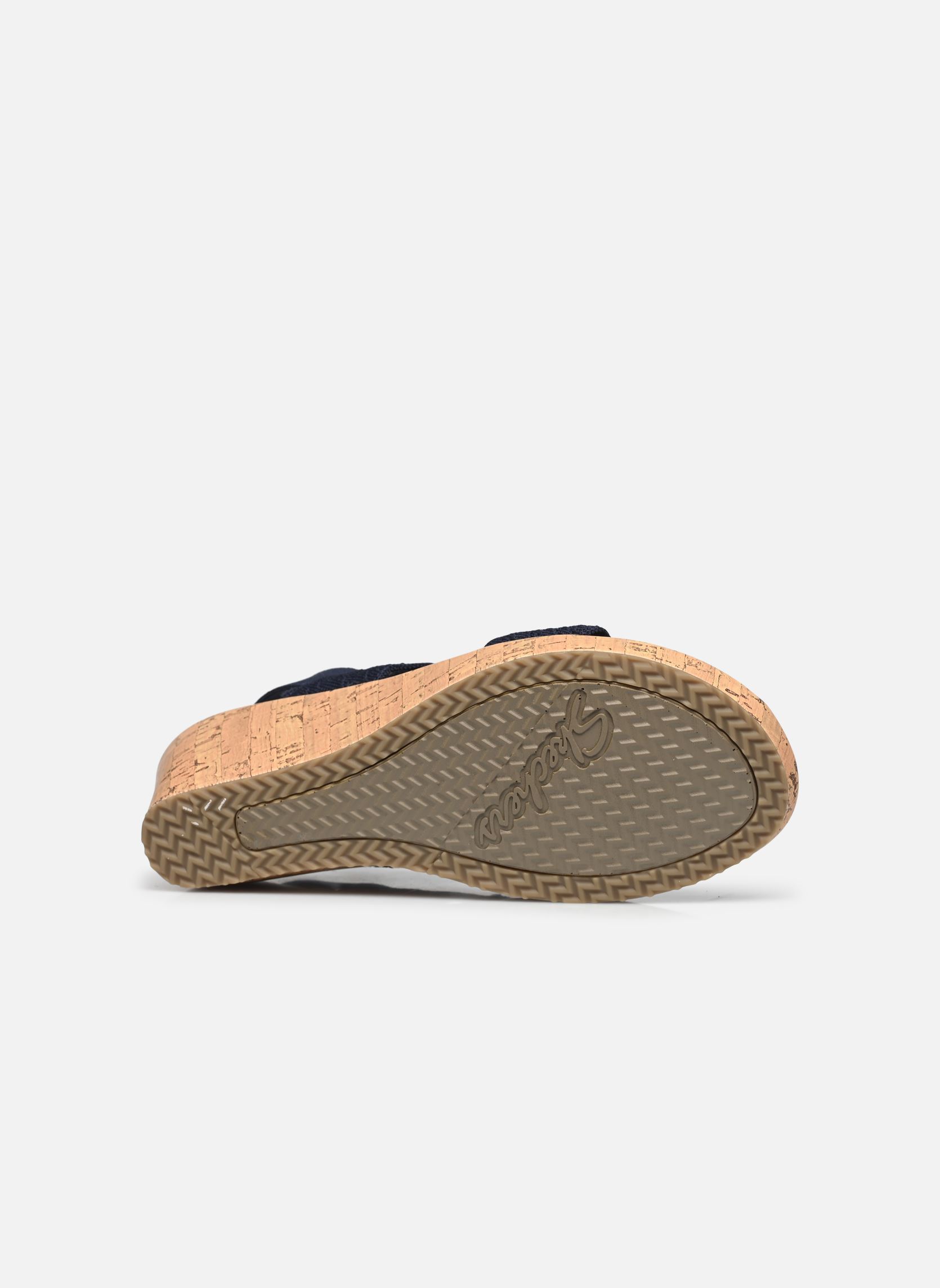 Sandalias y plataformas de cuña Beverlee - Timeless Touch mujer azul Skechers Sandalias y plataformas de cuña Beverlee - Timeless Touch mujer azul NVY