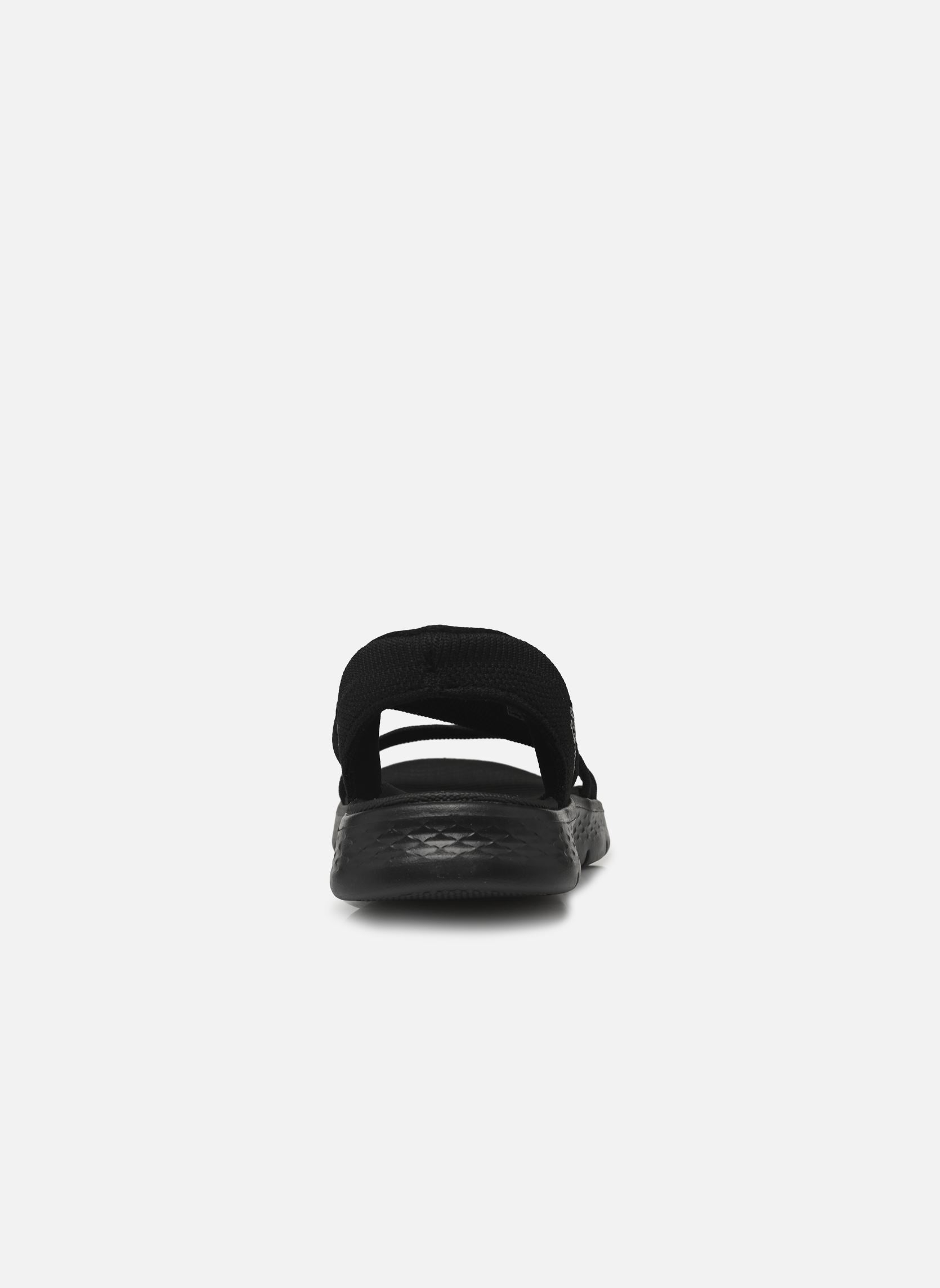 Platte sandalen SLIP-INS Go Walk Flex Sandal - Enticing dames zwart Skechers Platte sandalen SLIP-INS Go Walk Flex Sandal - Enticing dames zwart BBK