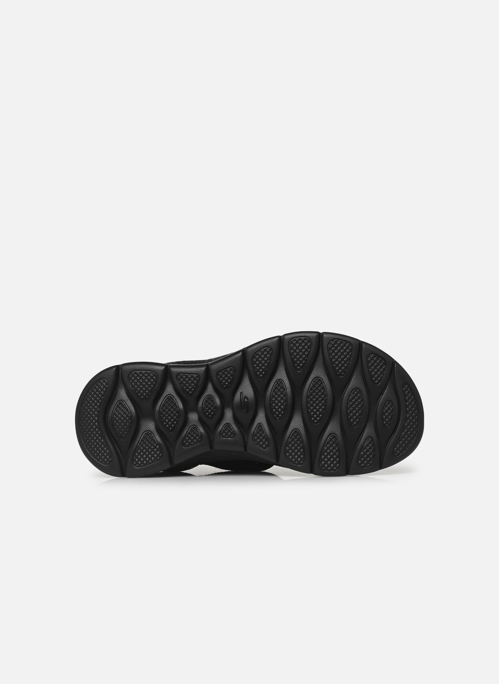 Platte sandalen SLIP-INS Go Walk Flex Sandal - Enticing dames zwart Skechers Platte sandalen SLIP-INS Go Walk Flex Sandal - Enticing dames zwart BBK