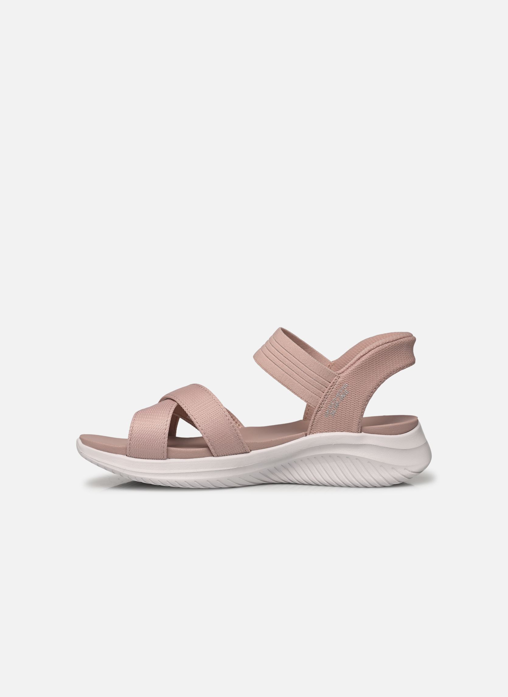 Sandales plates SLIP-INS Ultra Flex 3.0 - Never Better femme rose Skechers Sandales plates SLIP-INS Ultra Flex 3.0 - Never Better femme rose BLSH