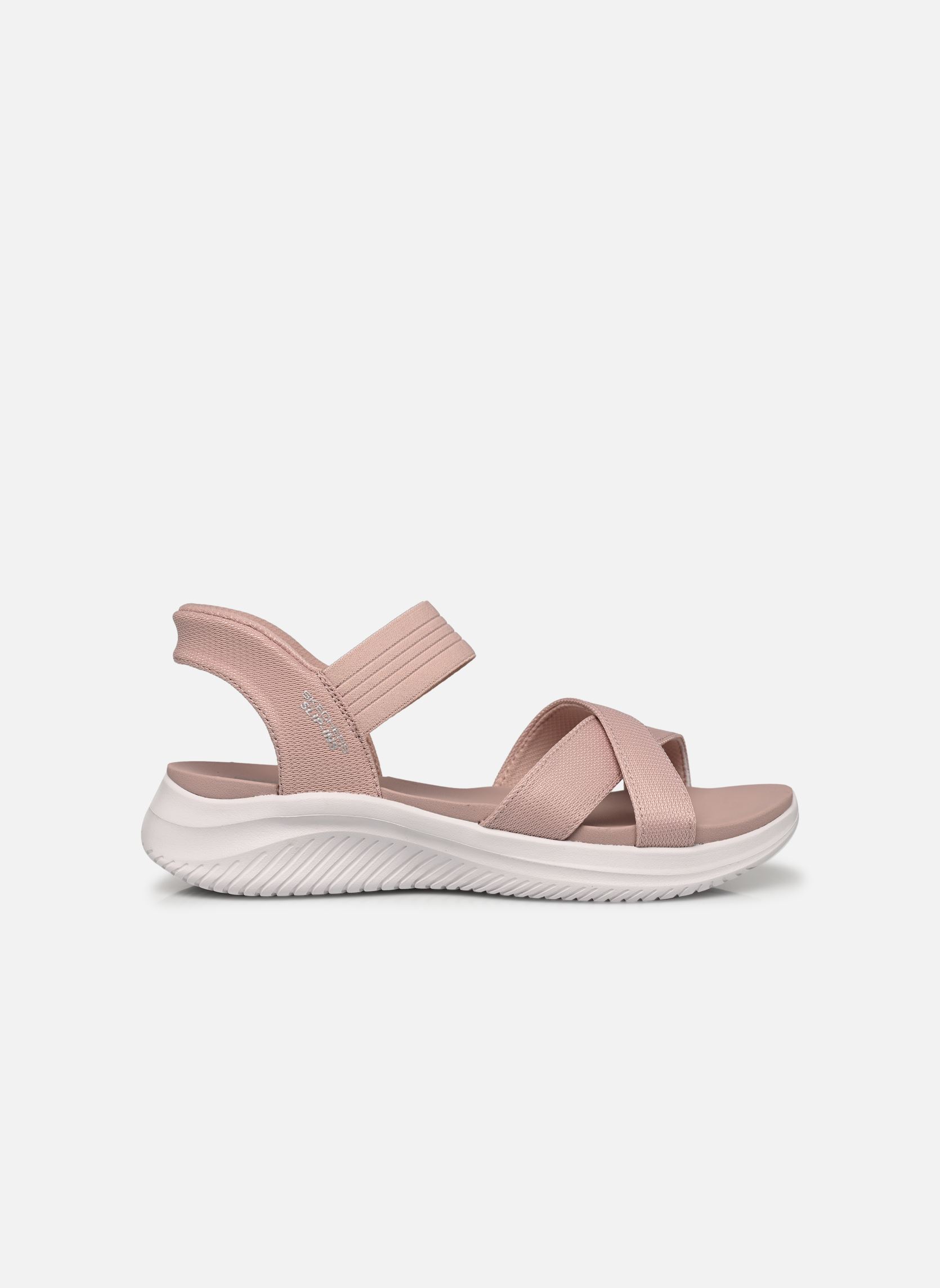 Sandales plates SLIP-INS Ultra Flex 3.0 - Never Better femme rose Skechers Sandales plates SLIP-INS Ultra Flex 3.0 - Never Better femme rose BLSH