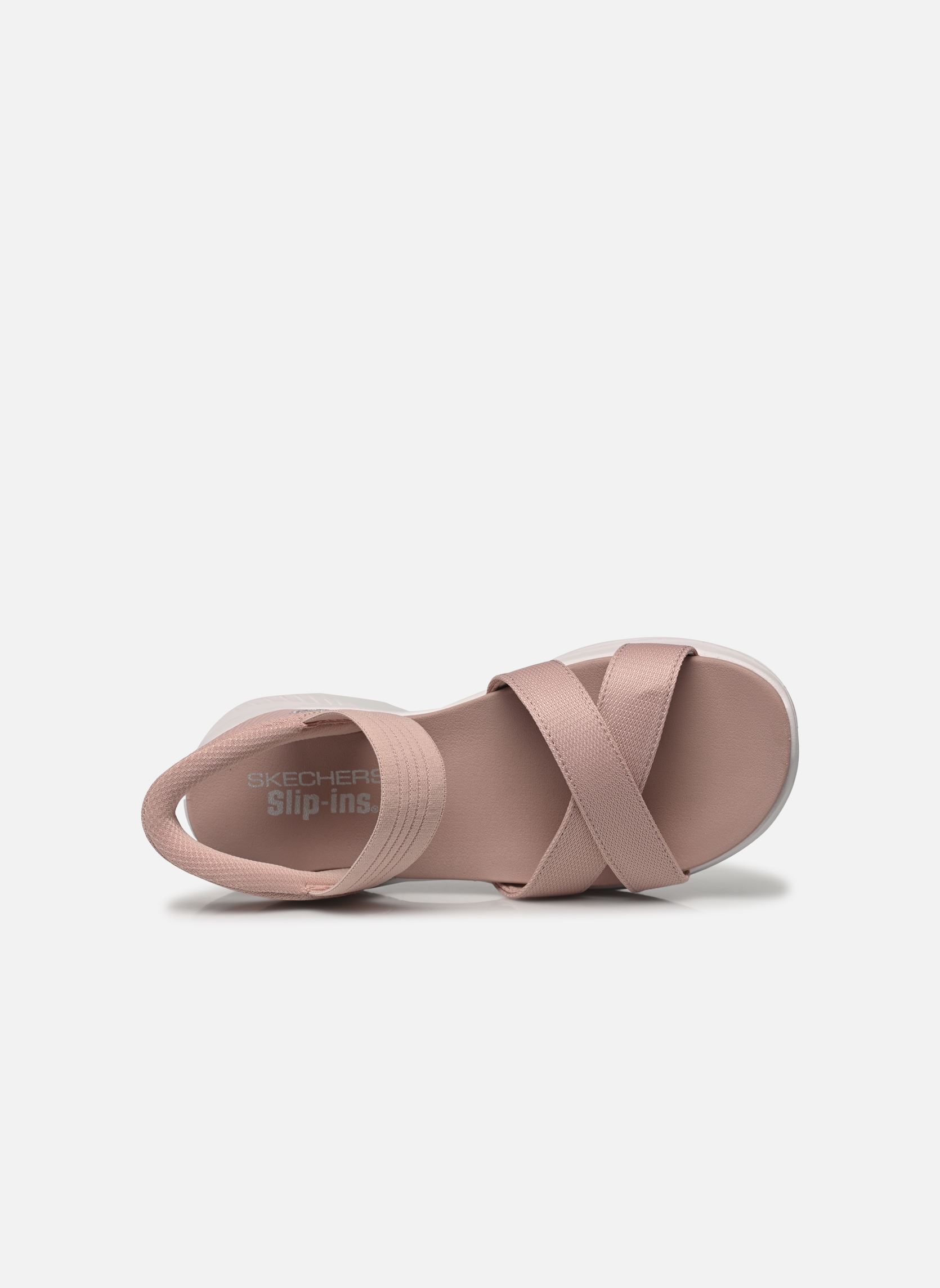 Sandales plates SLIP-INS Ultra Flex 3.0 - Never Better femme rose Skechers Sandales plates SLIP-INS Ultra Flex 3.0 - Never Better femme rose BLSH