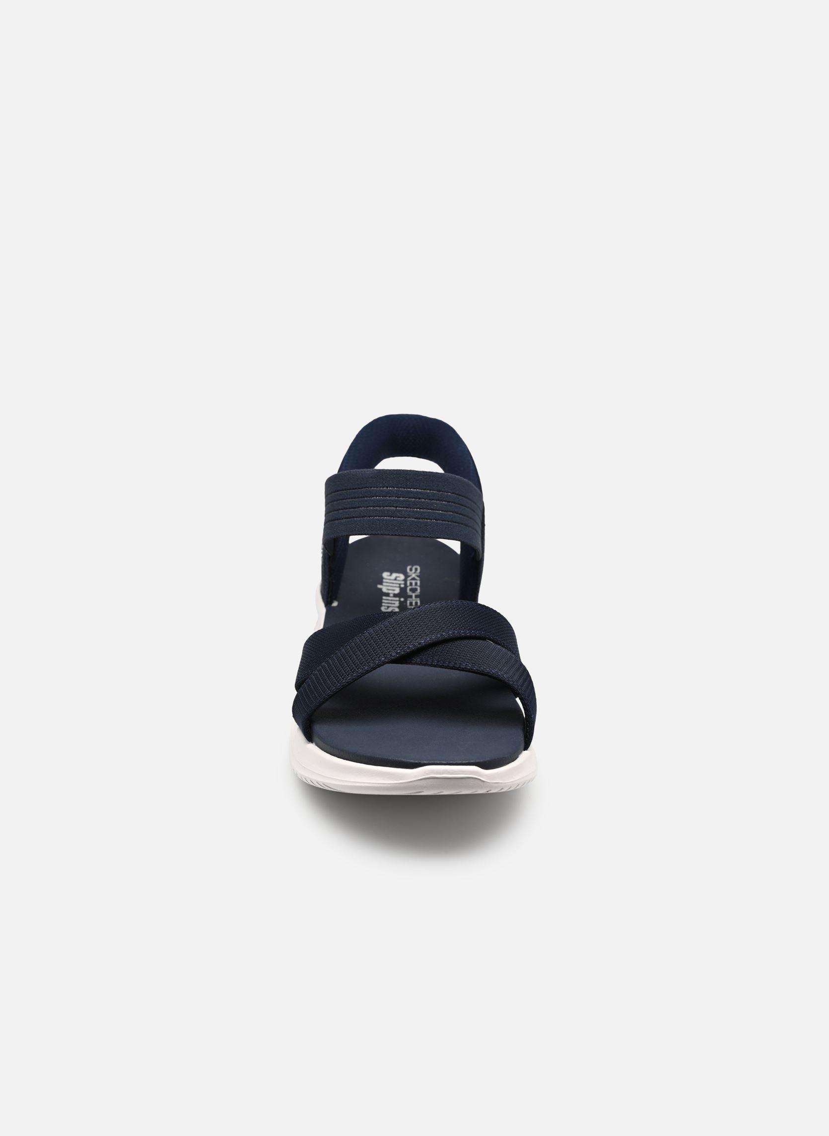 Flache Sandalen SLIP-INS Ultra Flex 3.0 - Never Better damen blau Skechers Flache Sandalen SLIP-INS Ultra Flex 3.0 - Never Better damen blau NVY