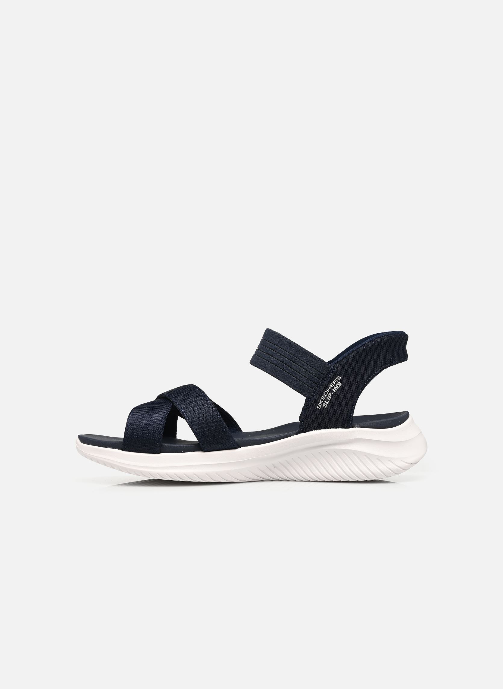 Flache Sandalen SLIP-INS Ultra Flex 3.0 - Never Better damen blau Skechers Flache Sandalen SLIP-INS Ultra Flex 3.0 - Never Better damen blau NVY