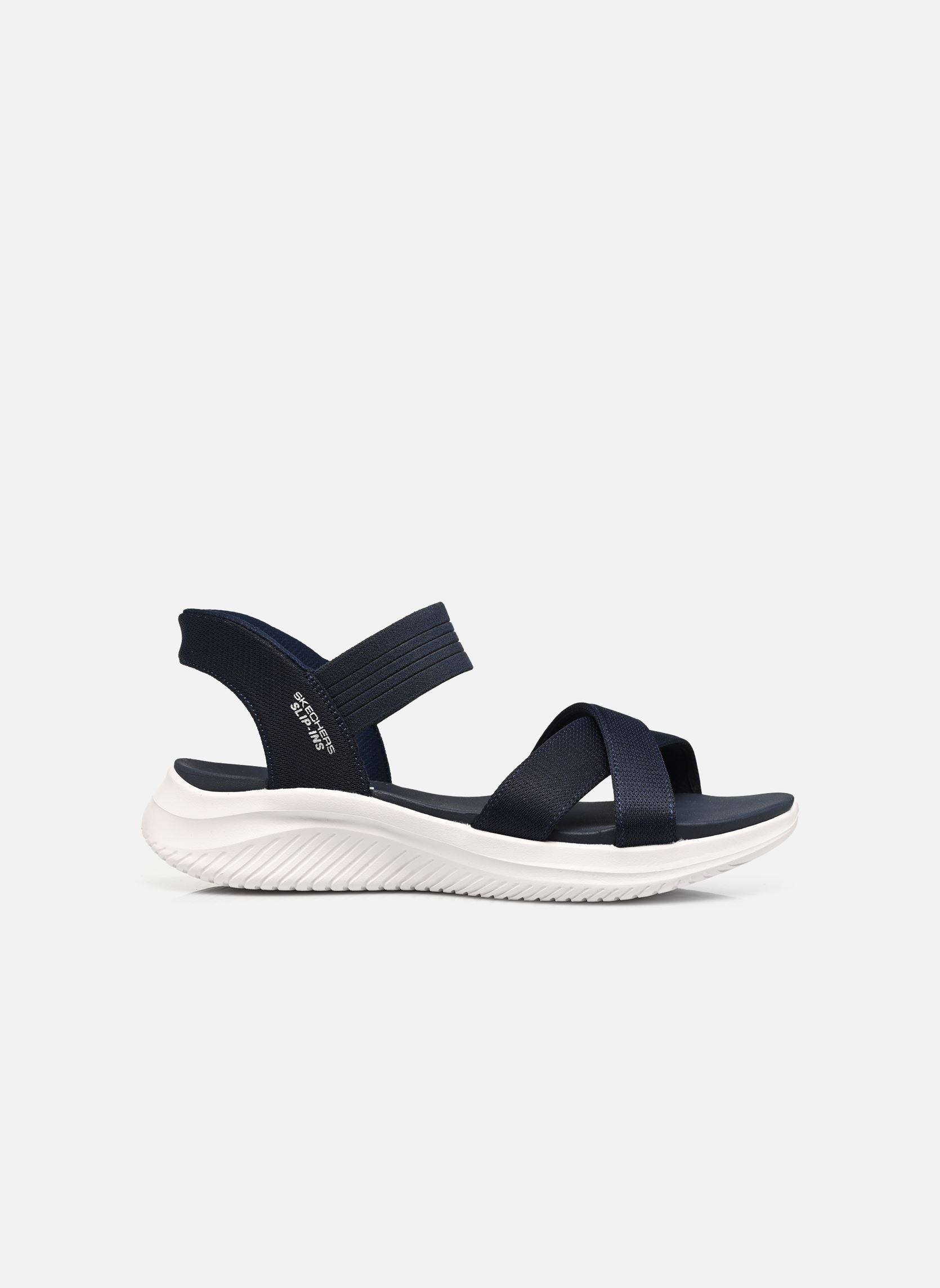 Flache Sandalen SLIP-INS Ultra Flex 3.0 - Never Better damen blau Skechers Flache Sandalen SLIP-INS Ultra Flex 3.0 - Never Better damen blau NVY