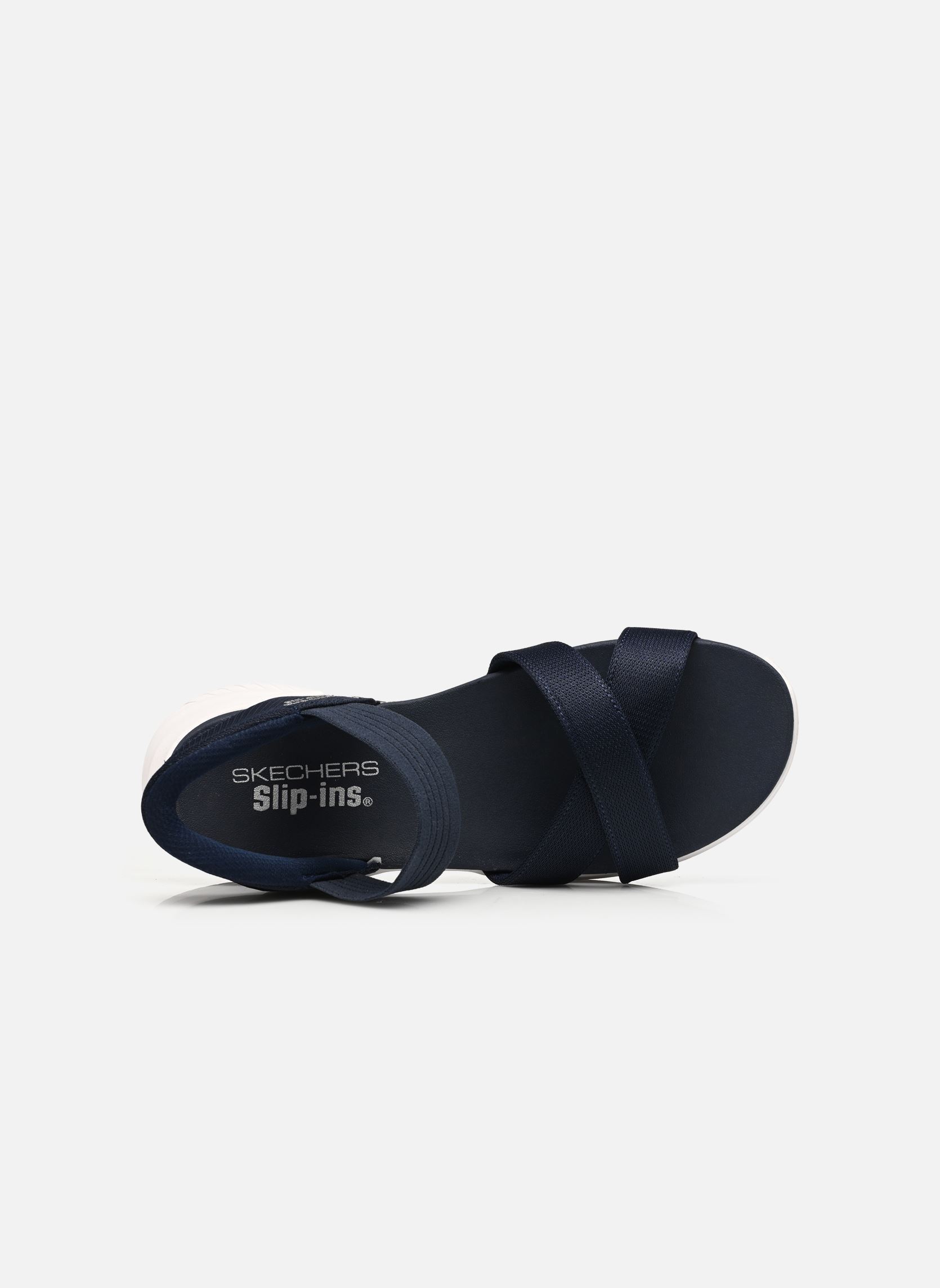 Flache Sandalen SLIP-INS Ultra Flex 3.0 - Never Better damen blau Skechers Flache Sandalen SLIP-INS Ultra Flex 3.0 - Never Better damen blau NVY