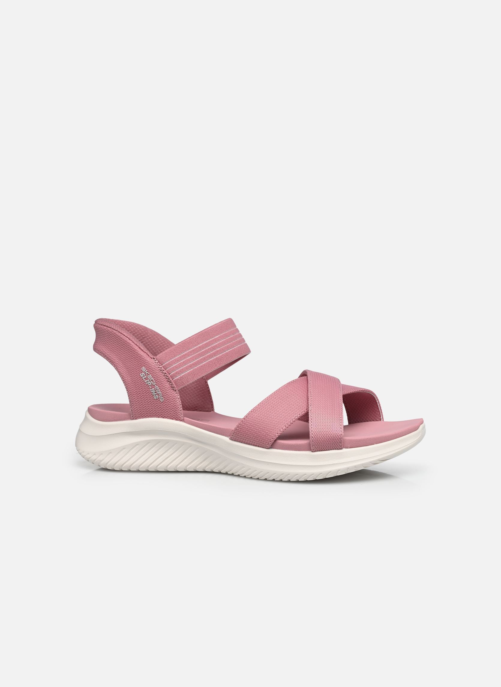 Sandales plates SLIP-INS Ultra Flex 3.0 - Never Better femme rose Skechers Sandales plates SLIP-INS Ultra Flex 3.0 - Never Better femme rose ROS