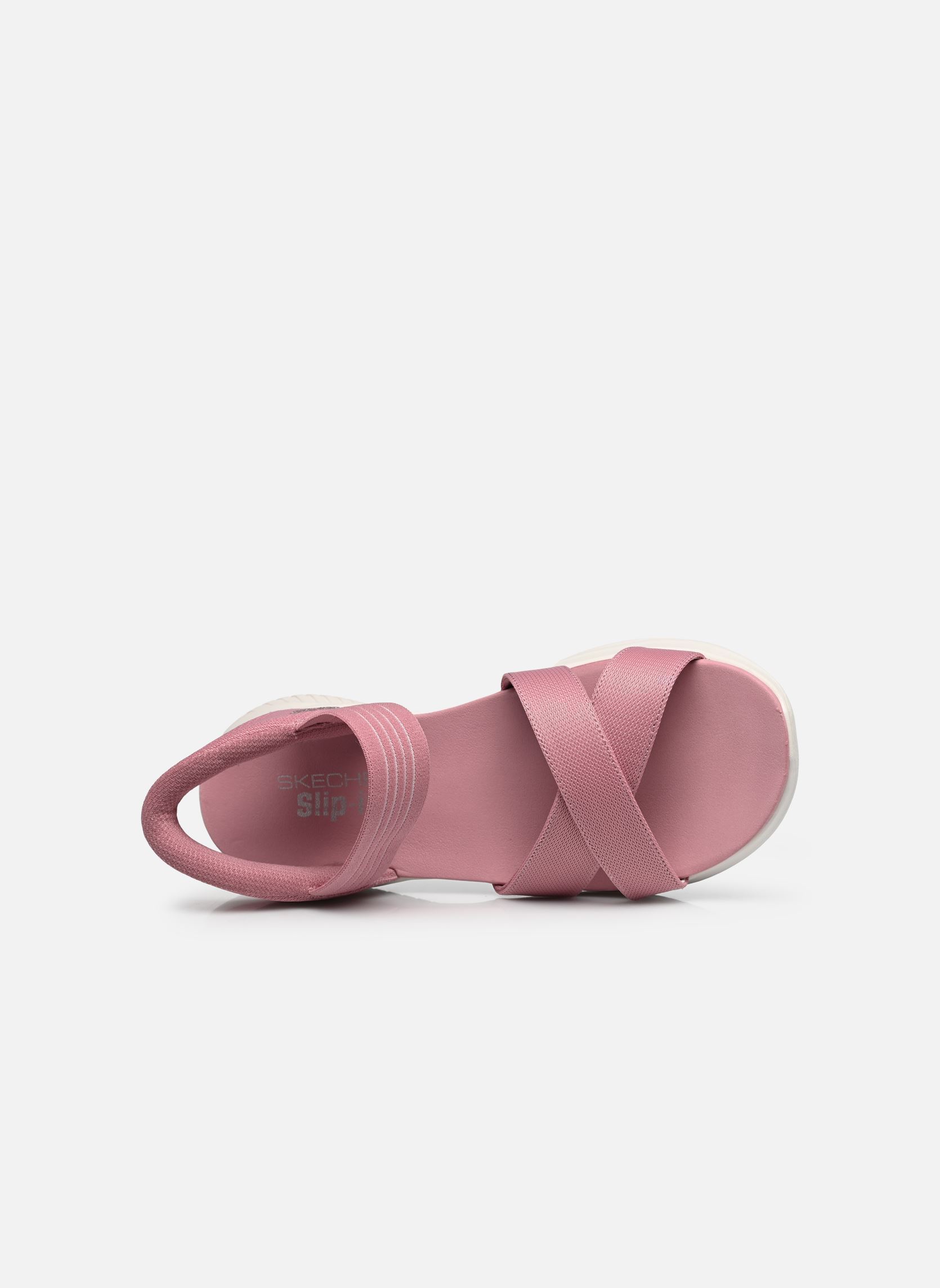Sandales plates SLIP-INS Ultra Flex 3.0 - Never Better femme rose Skechers Sandales plates SLIP-INS Ultra Flex 3.0 - Never Better femme rose ROS