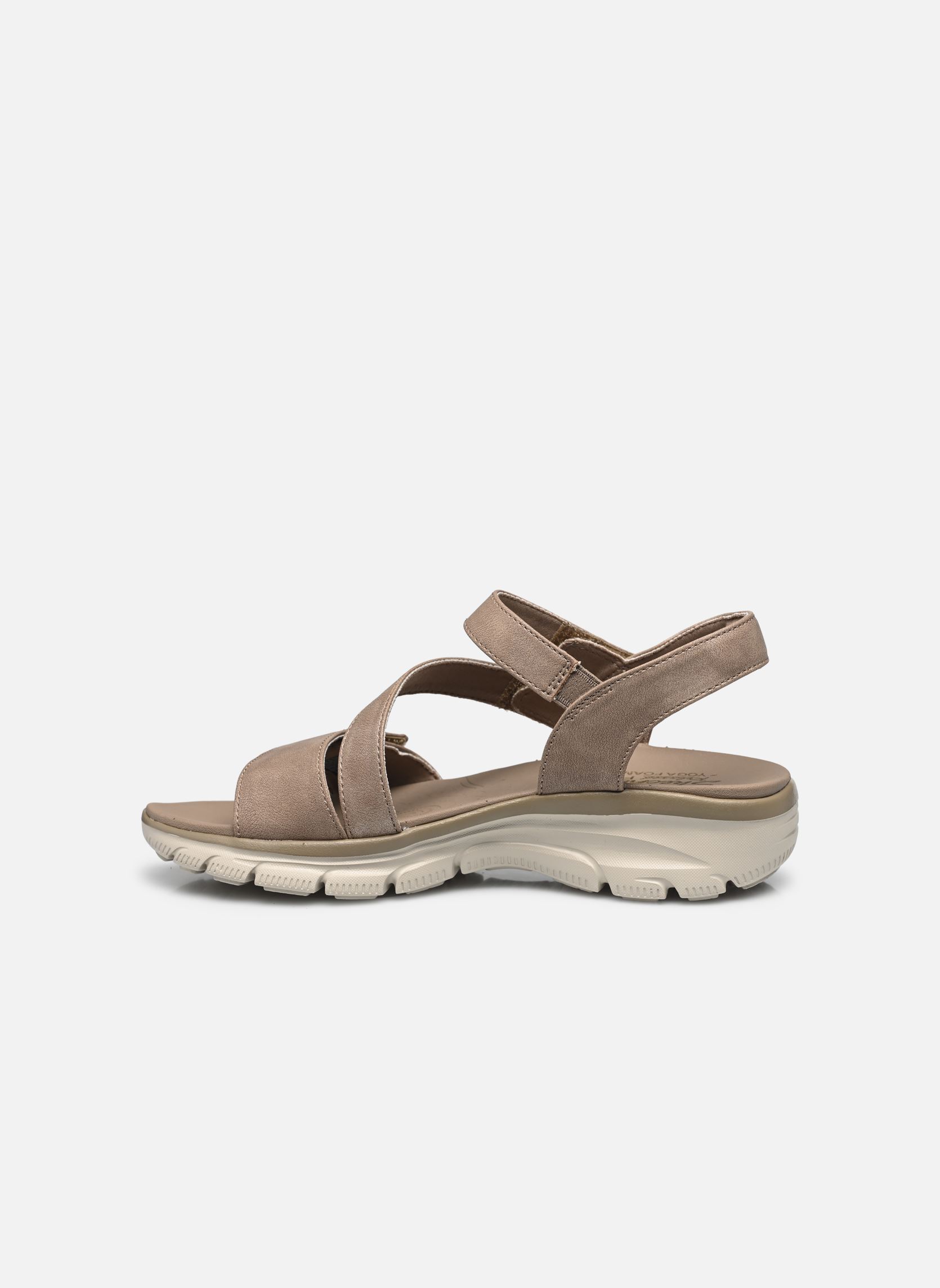 Flache Sandalen Easy Going - All Day damen beige Skechers Flache Sandalen Easy Going - All Day damen beige TPE