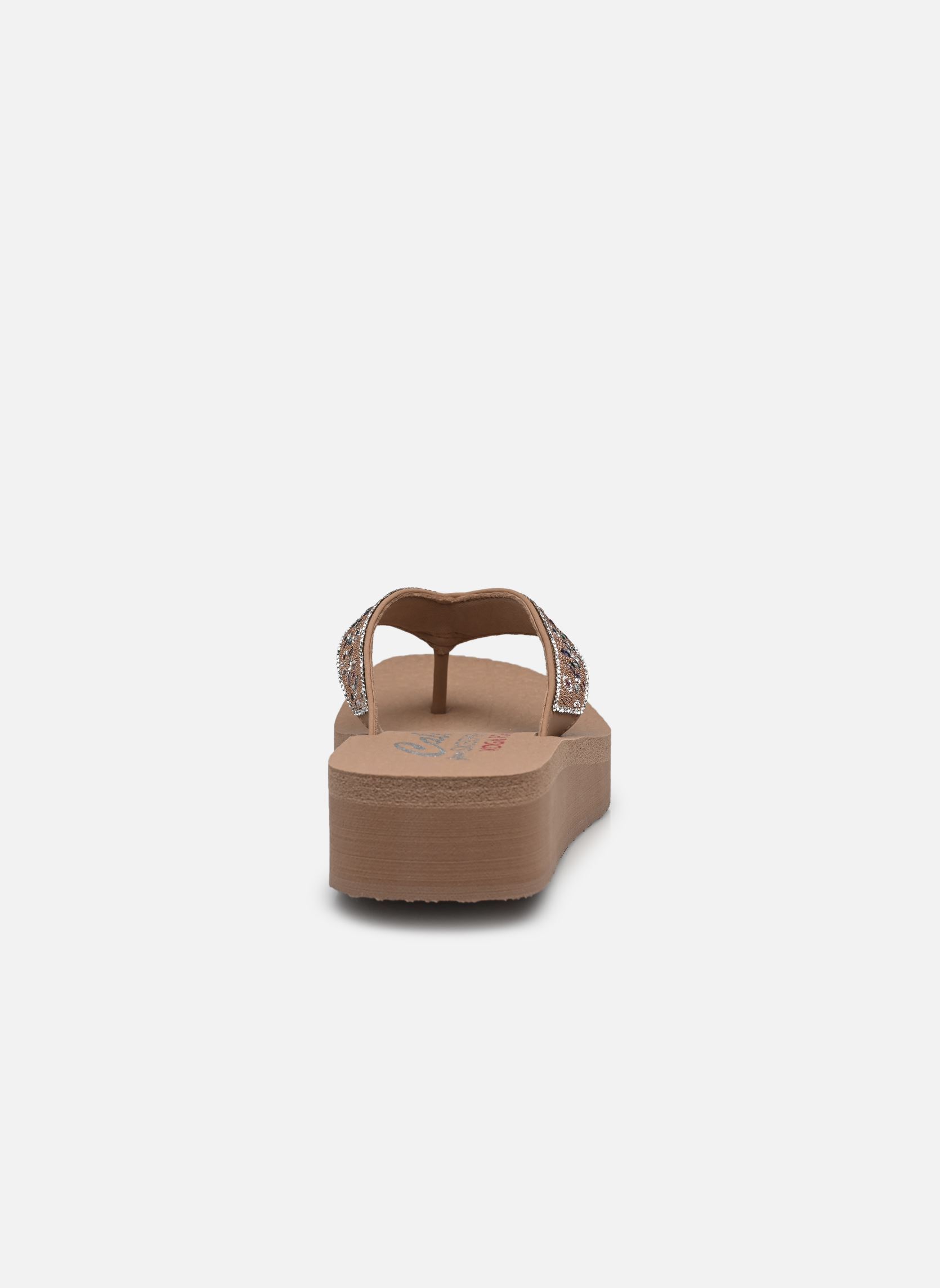 Flip-Flops Vinyasa - Butterfly damen braun Skechers Flip-Flops Vinyasa - Butterfly damen braun MOC