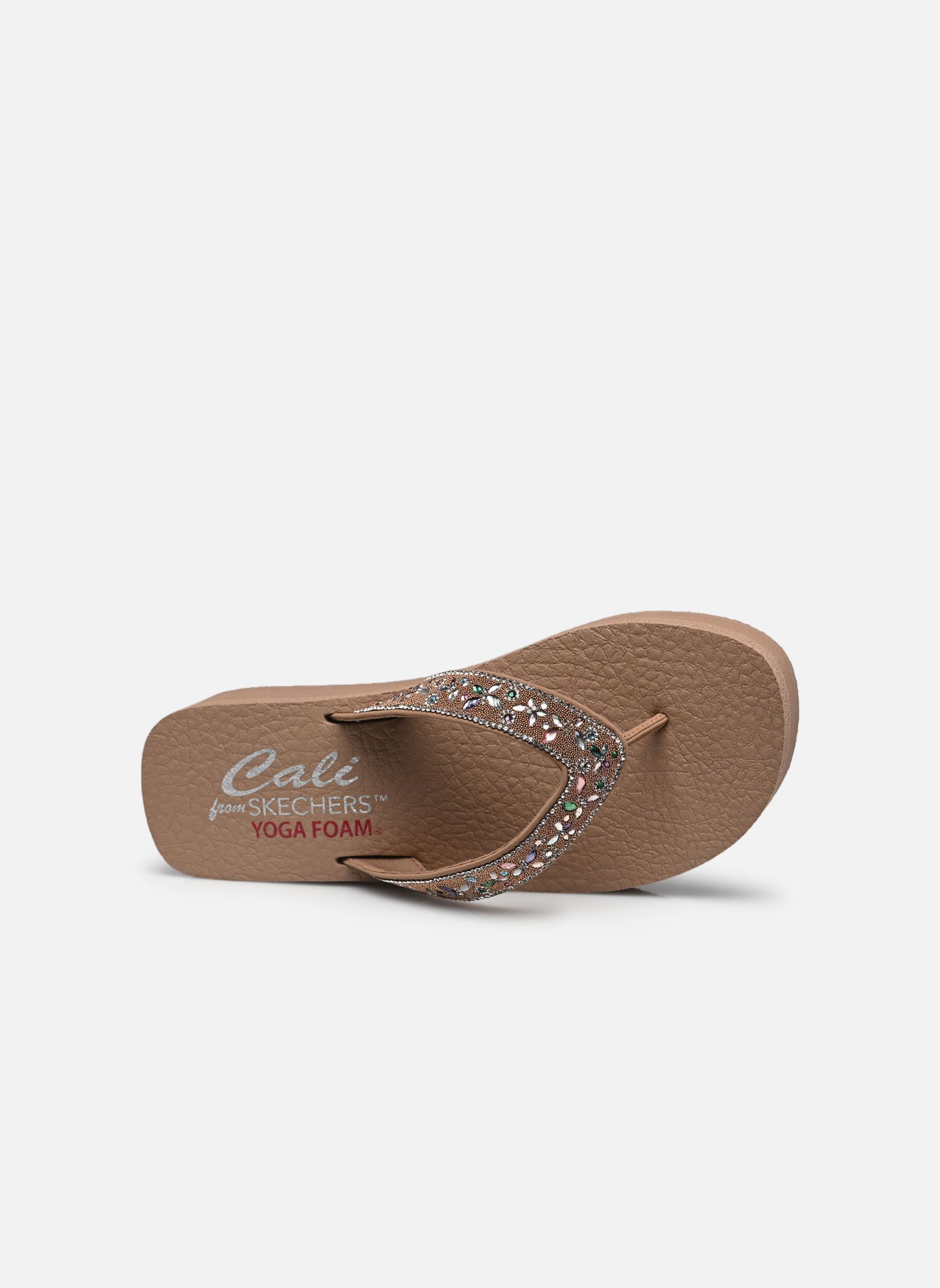 Flip-Flops Vinyasa - Butterfly damen braun Skechers Flip-Flops Vinyasa - Butterfly damen braun MOC