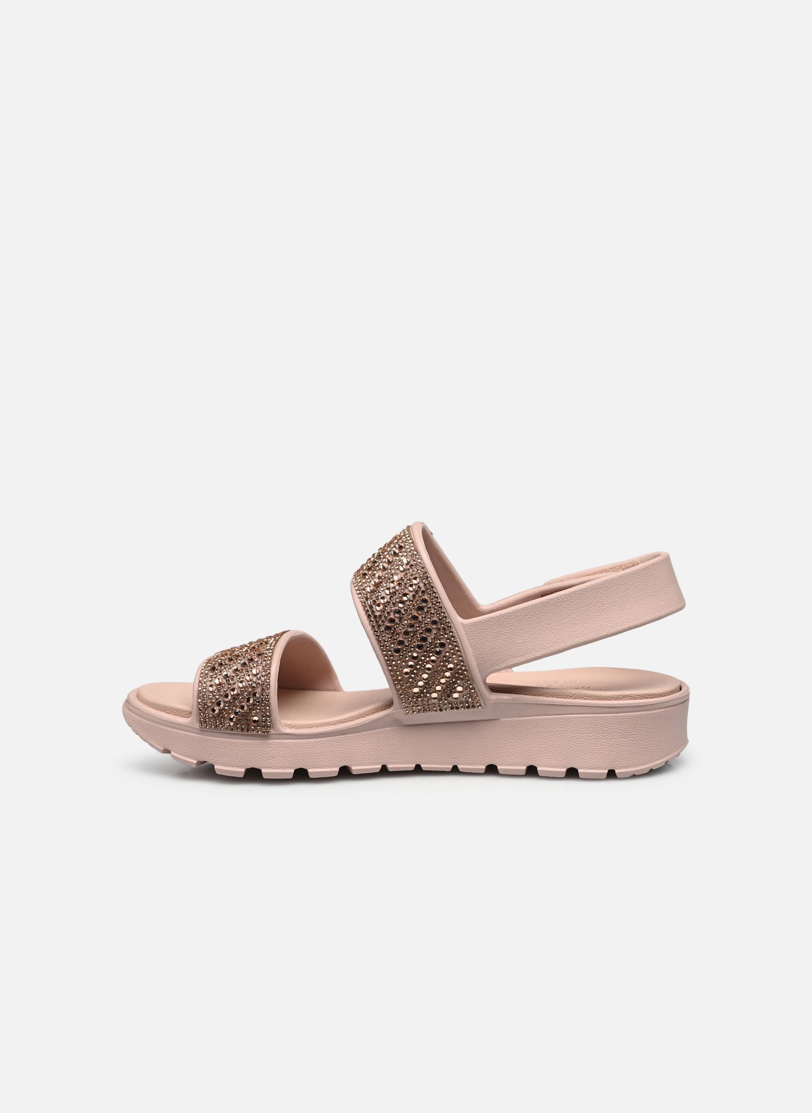 Keil- und Plateausandalen Arch Fit Footsteps - Enchant damen rosa Skechers Keil- und Plateausandalen Arch Fit Footsteps - Enchant damen rosa ROS