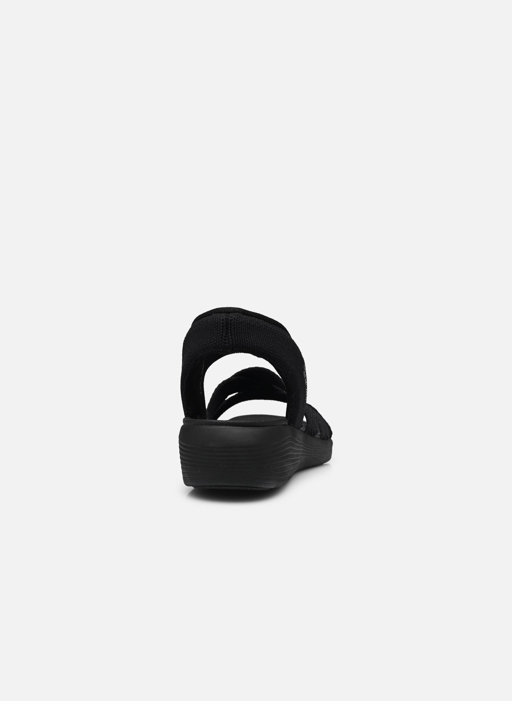 Keil- und Plateausandalen SLIP-INS Arya damen schwarz Skechers Keil- und Plateausandalen SLIP-INS Arya damen schwarz BBK