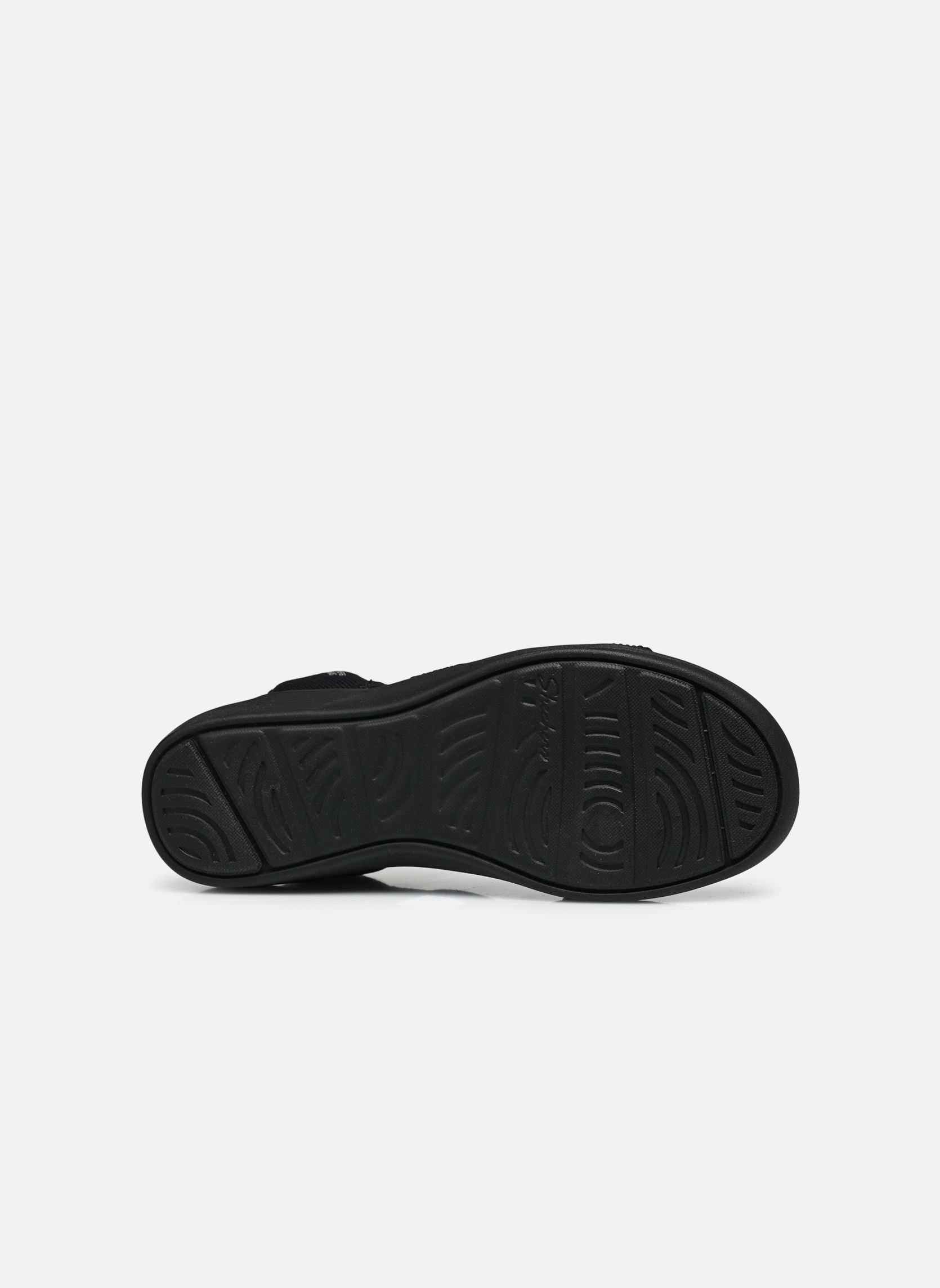 Keil- und Plateausandalen SLIP-INS Arya damen schwarz Skechers Keil- und Plateausandalen SLIP-INS Arya damen schwarz BBK