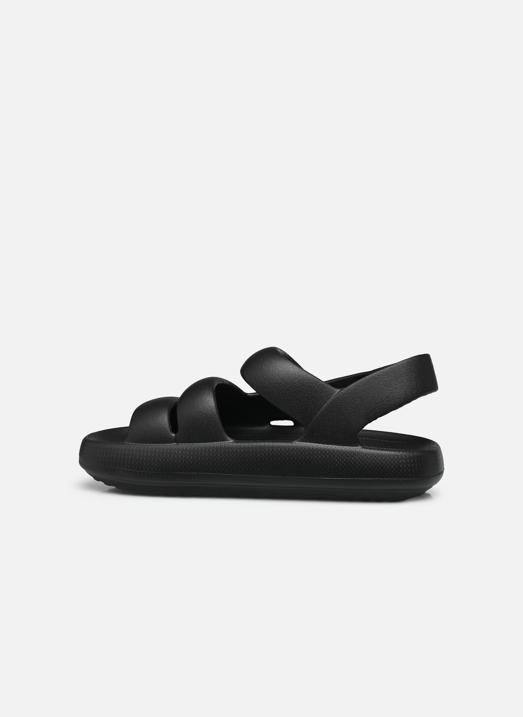 Sandalen met sleehak en plateau Arch Fit Horizon dames zwart Skechers Sandalen met sleehak en plateau Arch Fit Horizon dames zwart BBK