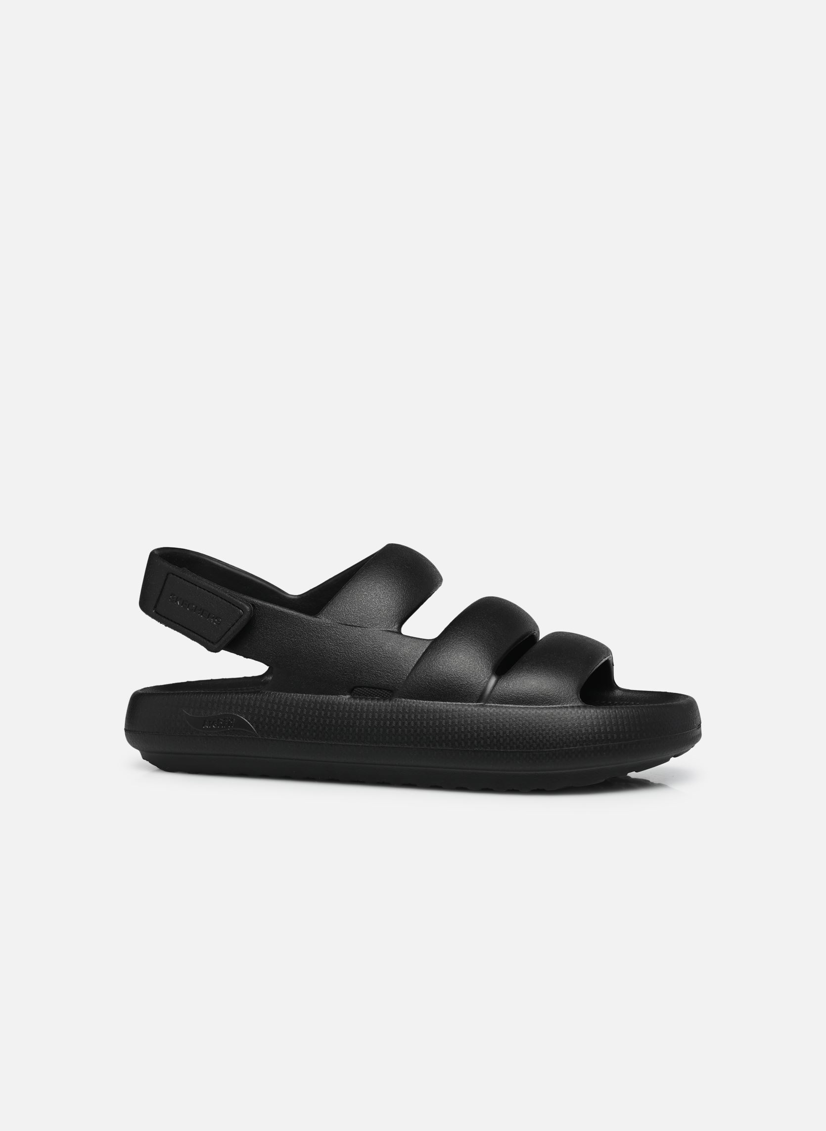 Sandalen met sleehak en plateau Arch Fit Horizon dames zwart Skechers Sandalen met sleehak en plateau Arch Fit Horizon dames zwart BBK