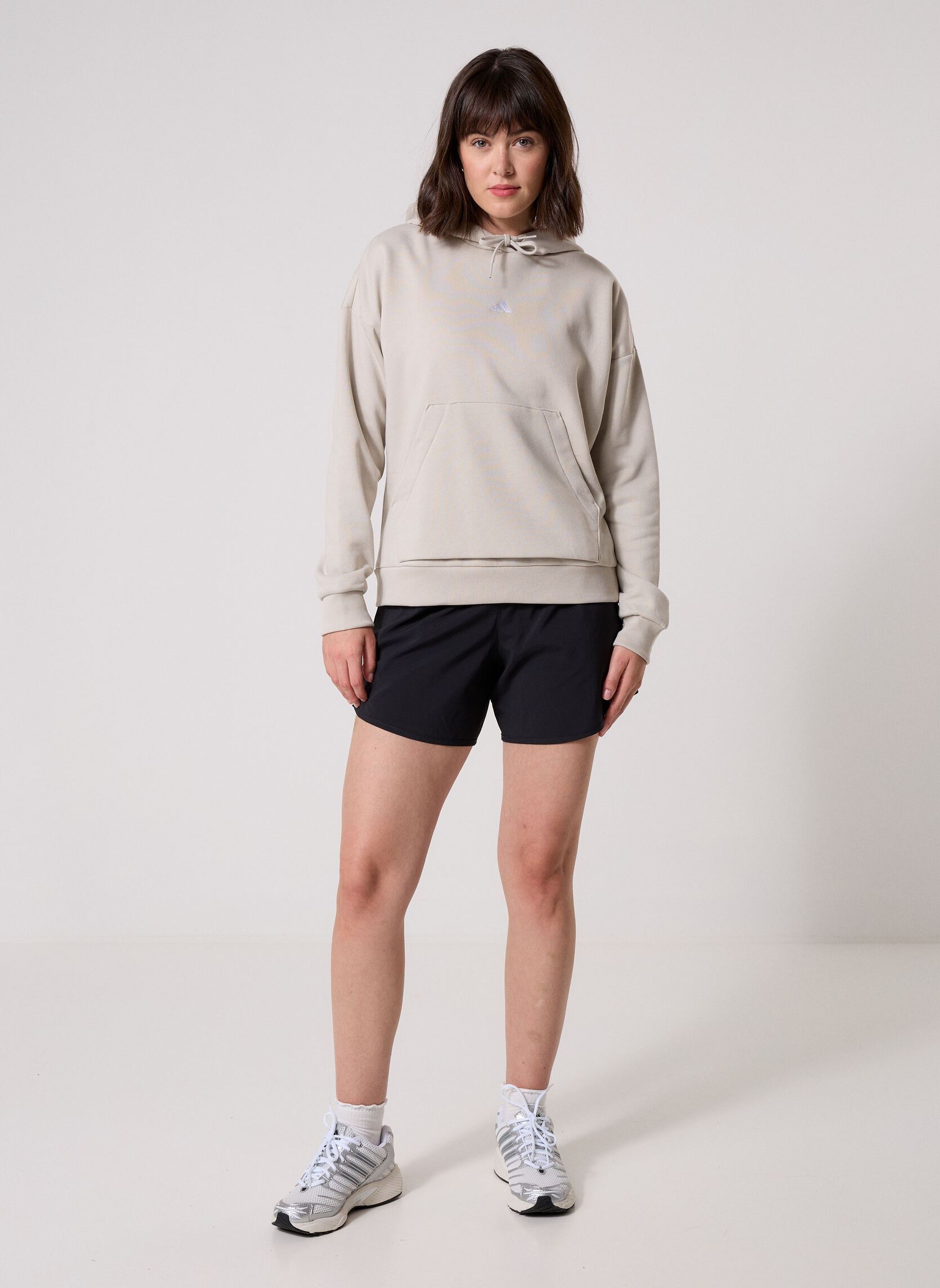 Sweats à capuche W SL FC HD femme beige adidas sportswear Sweats à capuche W SL FC HD femme beige wonder alumina