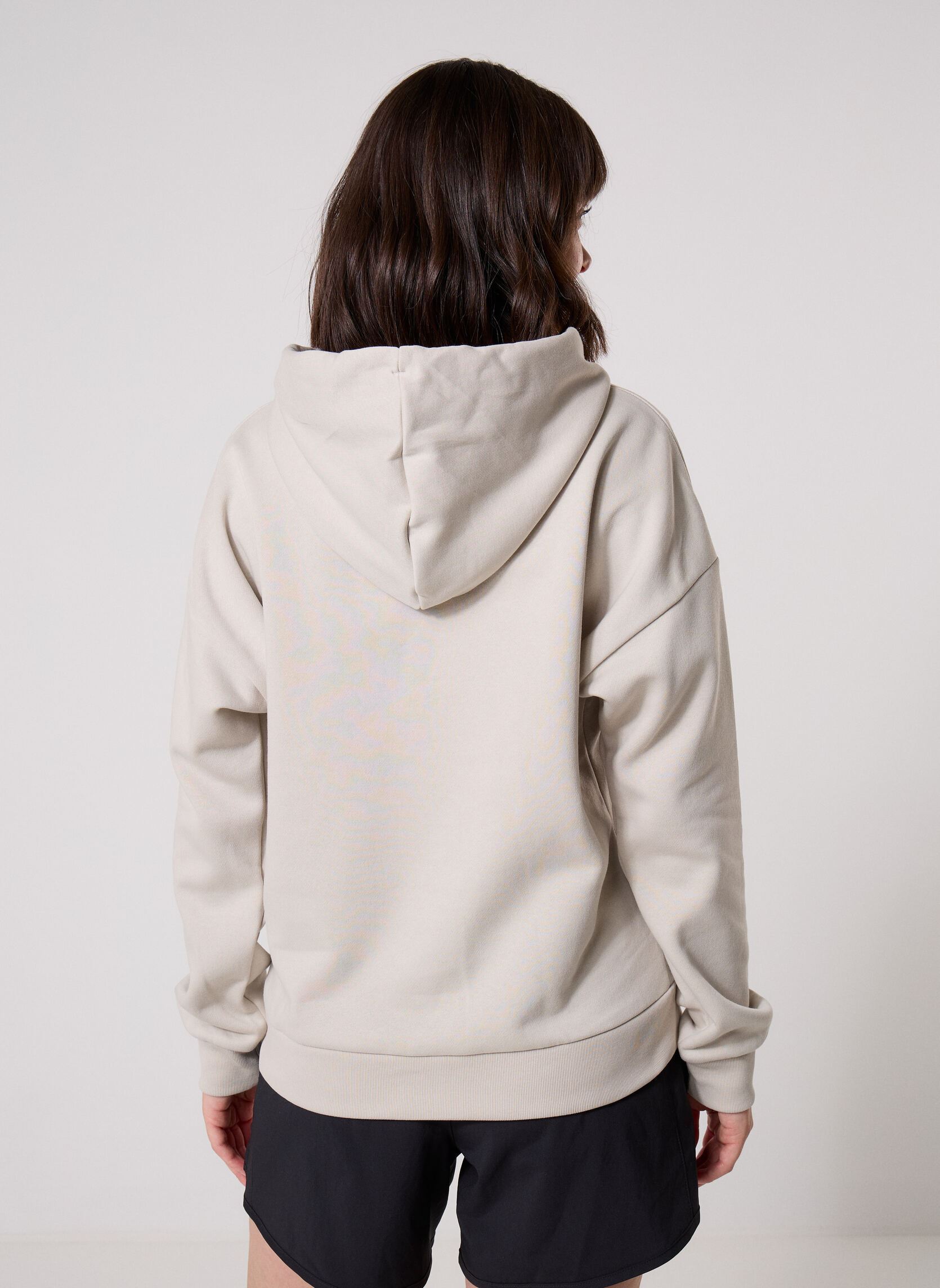 Sweats à capuche W SL FC HD femme beige adidas sportswear Sweats à capuche W SL FC HD femme beige wonder alumina