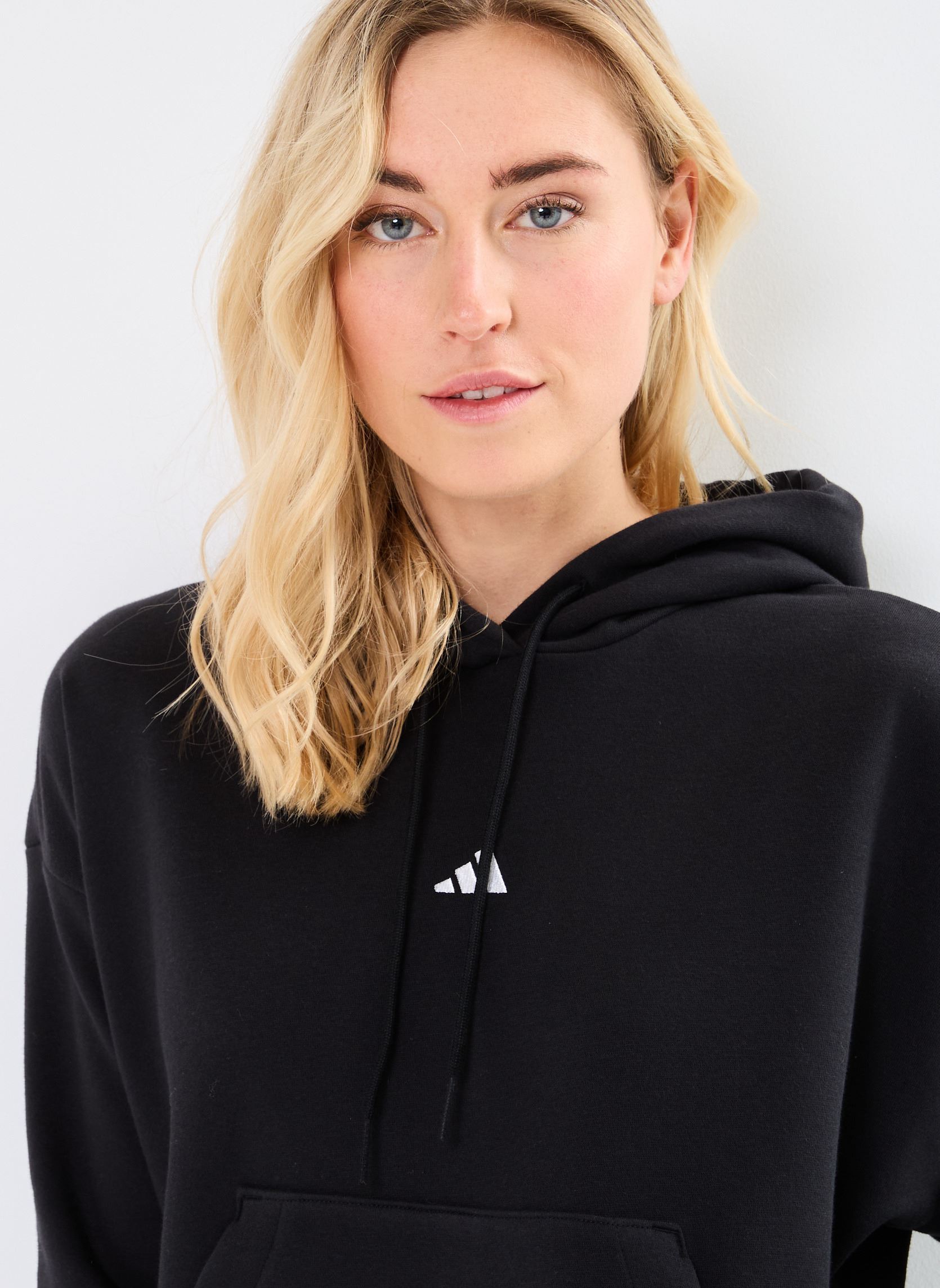 Sweats à capuche W SL FC HD femme noir adidas sportswear Sweats à capuche W SL FC HD femme noir BLACK/WHITE