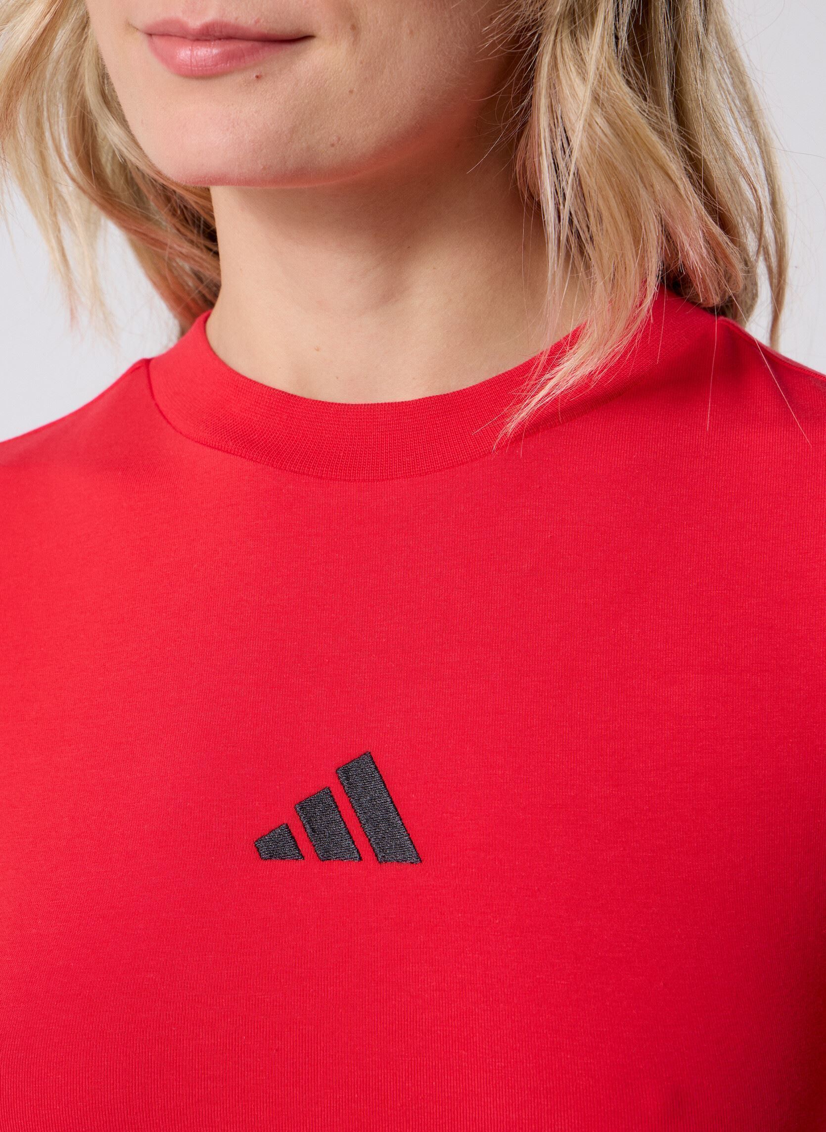 Kurzarm-T-Shirts W 3S SJ BABY T damen rosa adidas sportswear Kurzarm-T-Shirts W 3S SJ BABY T damen rosa PURRUB/BLACK