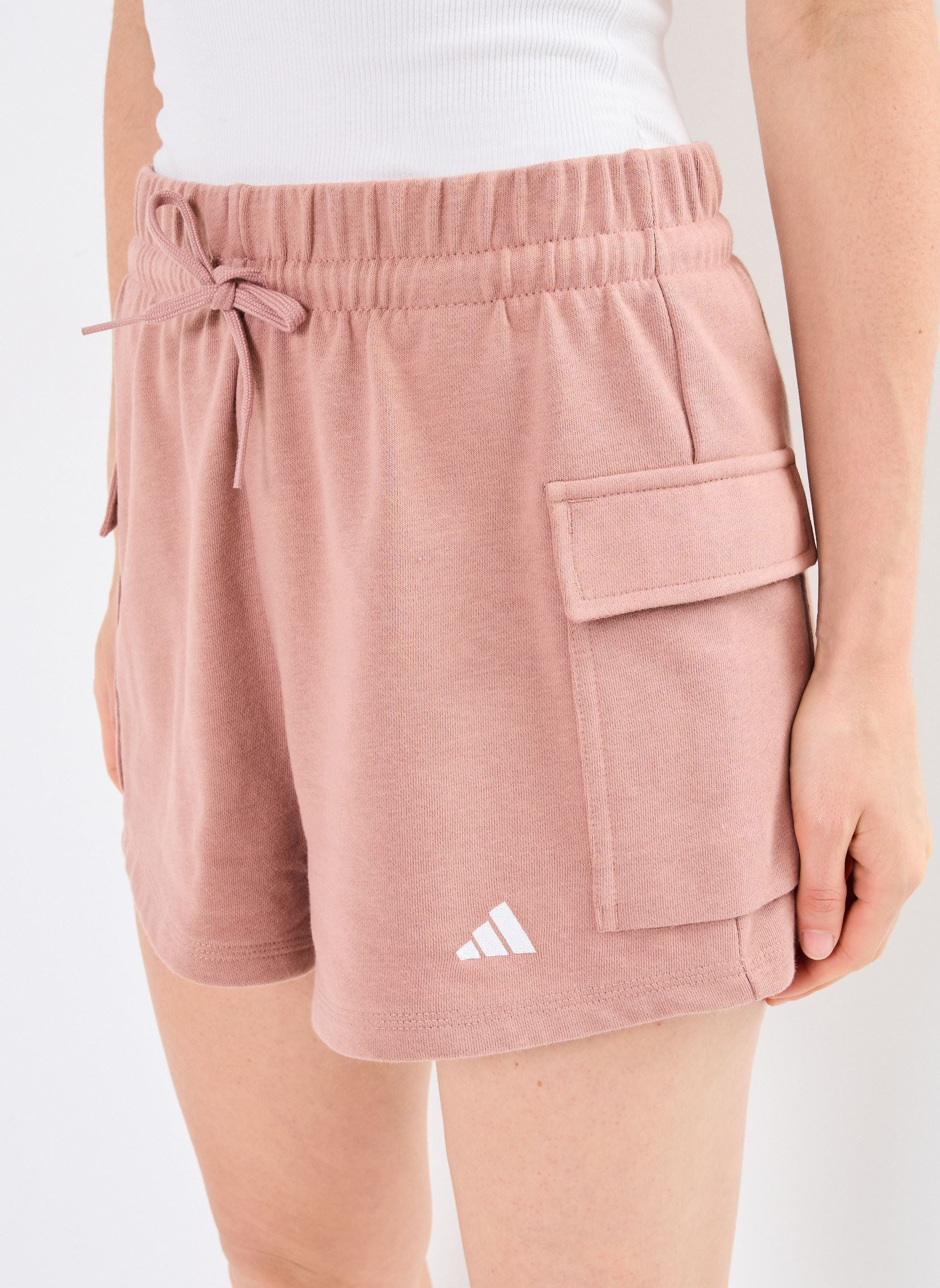 Shorts W SL FT SHO femme rose adidas sportswear Shorts W SL FT SHO femme rose WARCLA/WHITE