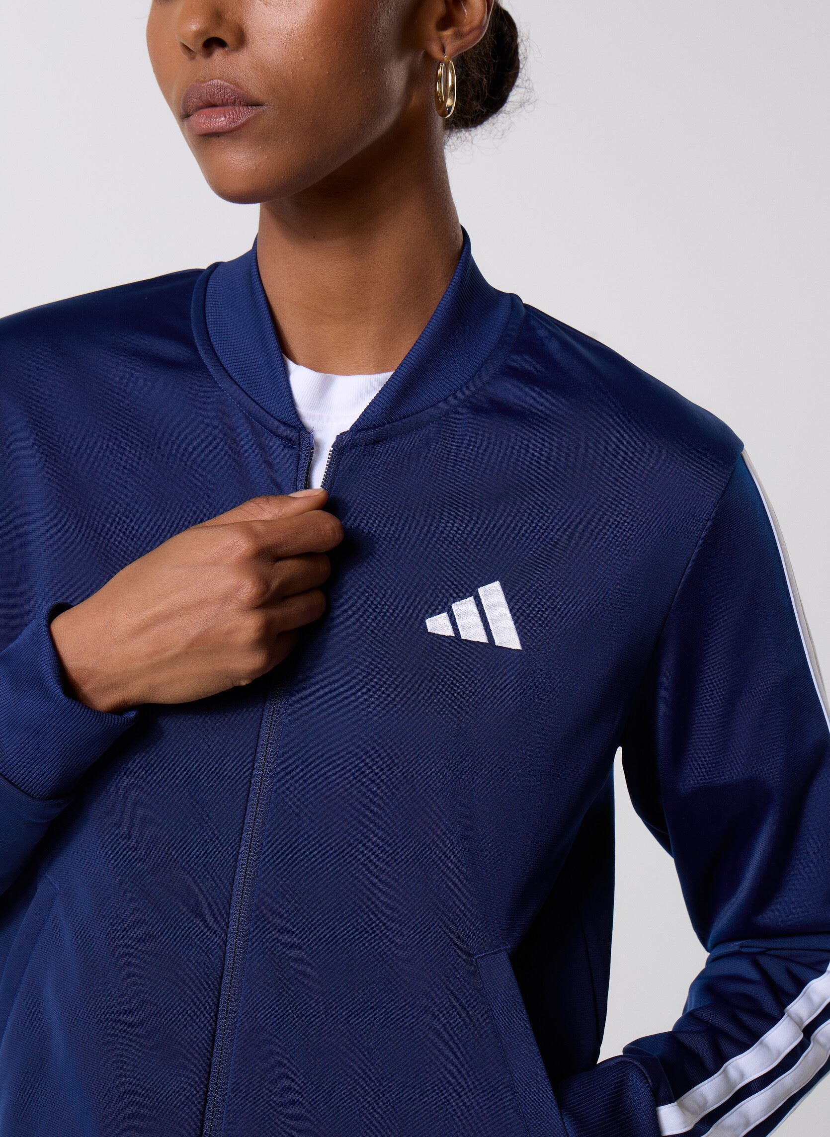 Ensembles W 3S TR TS femme bleu adidas sportswear Ensembles W 3S TR TS femme bleu DKBLUE