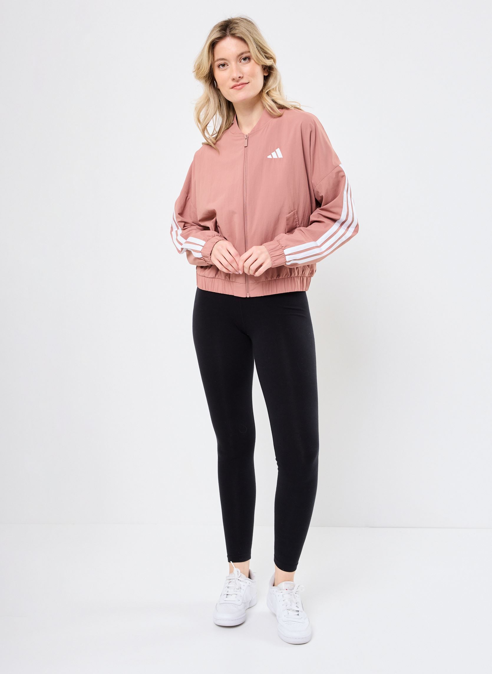 Windbreaker / Windjacken W 3S WV BOMBER damen rosa adidas sportswear Windbreaker / Windjacken W 3S WV BOMBER damen rosa WARCLA/WHITE