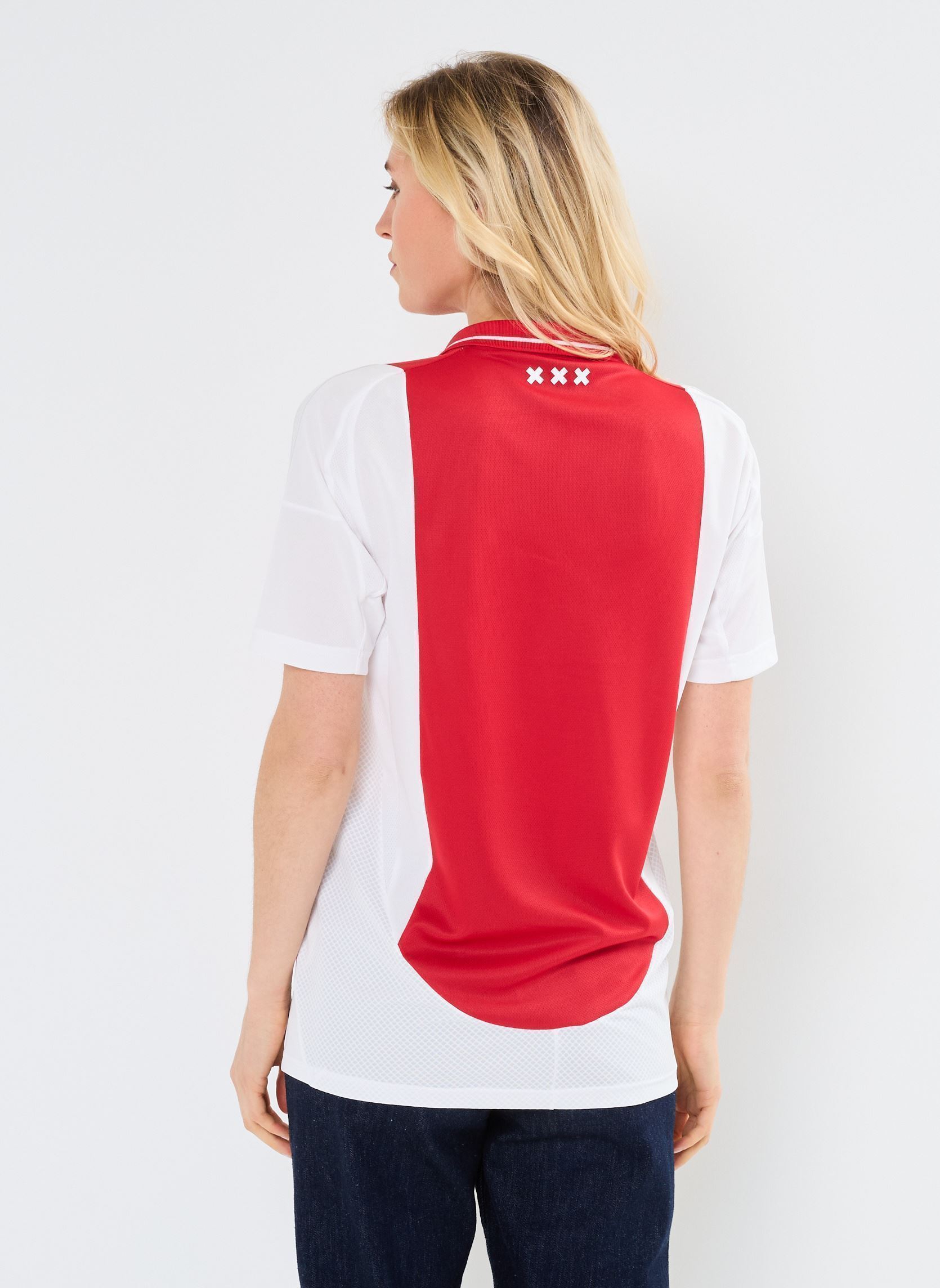 Tee-shirts manches courtes AJAX H JSY blanc adidas sportswear Tee-shirts manches courtes AJAX H JSY blanc White