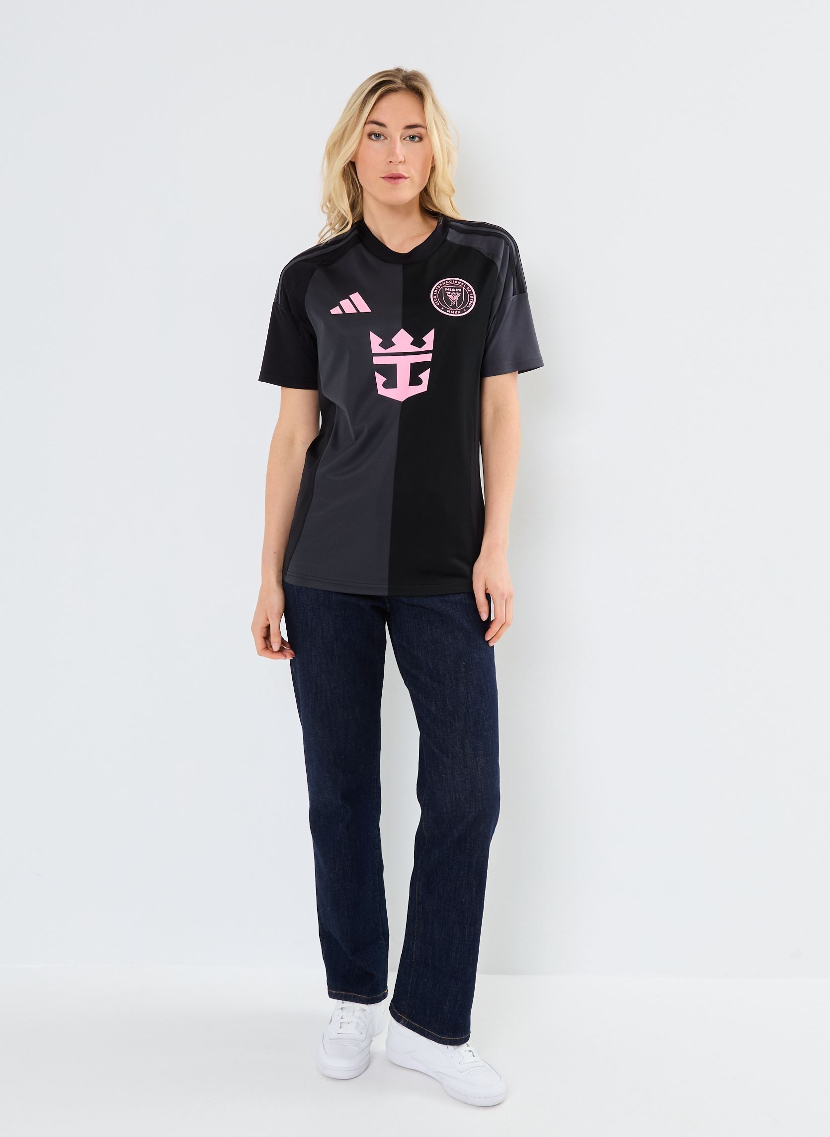 Tee-shirts manches courtes IMCF A JSY noir adidas sportswear Tee-shirts manches courtes IMCF A JSY noir Black