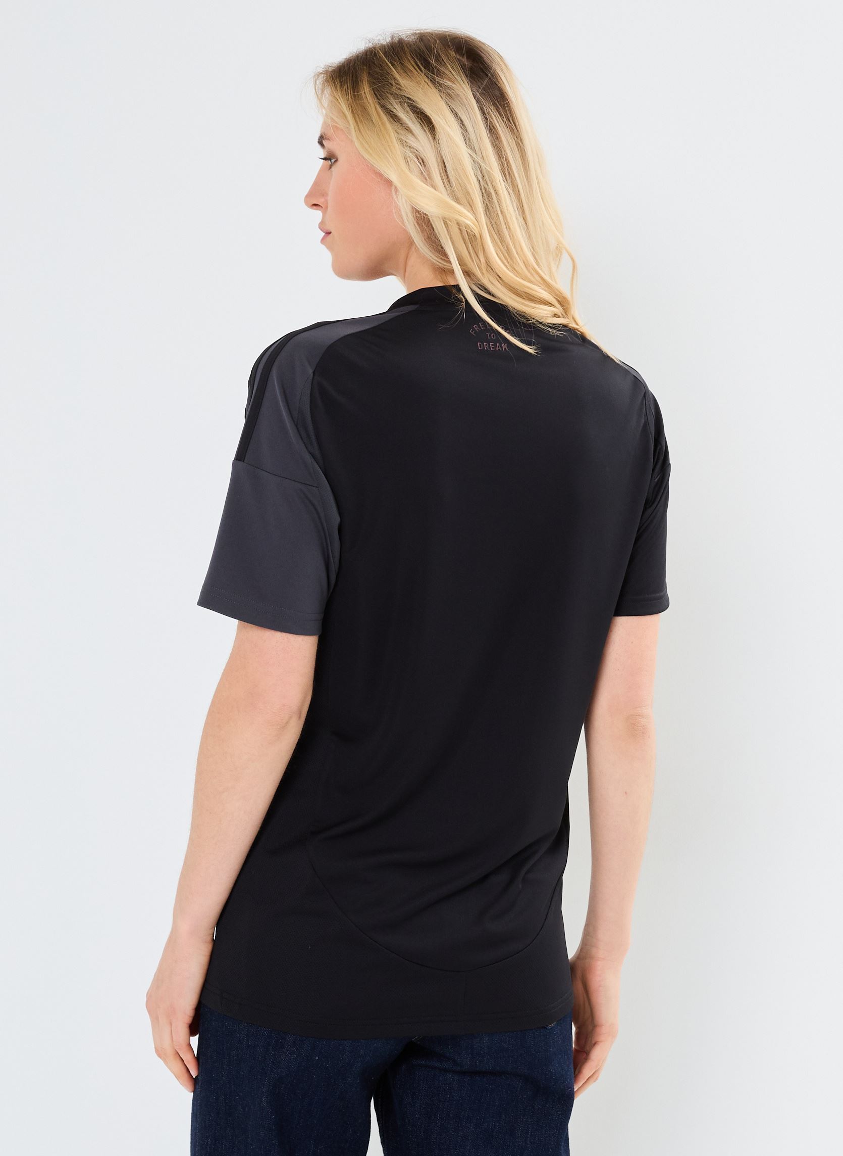 Tee-shirts manches courtes IMCF A JSY noir adidas sportswear Tee-shirts manches courtes IMCF A JSY noir Black
