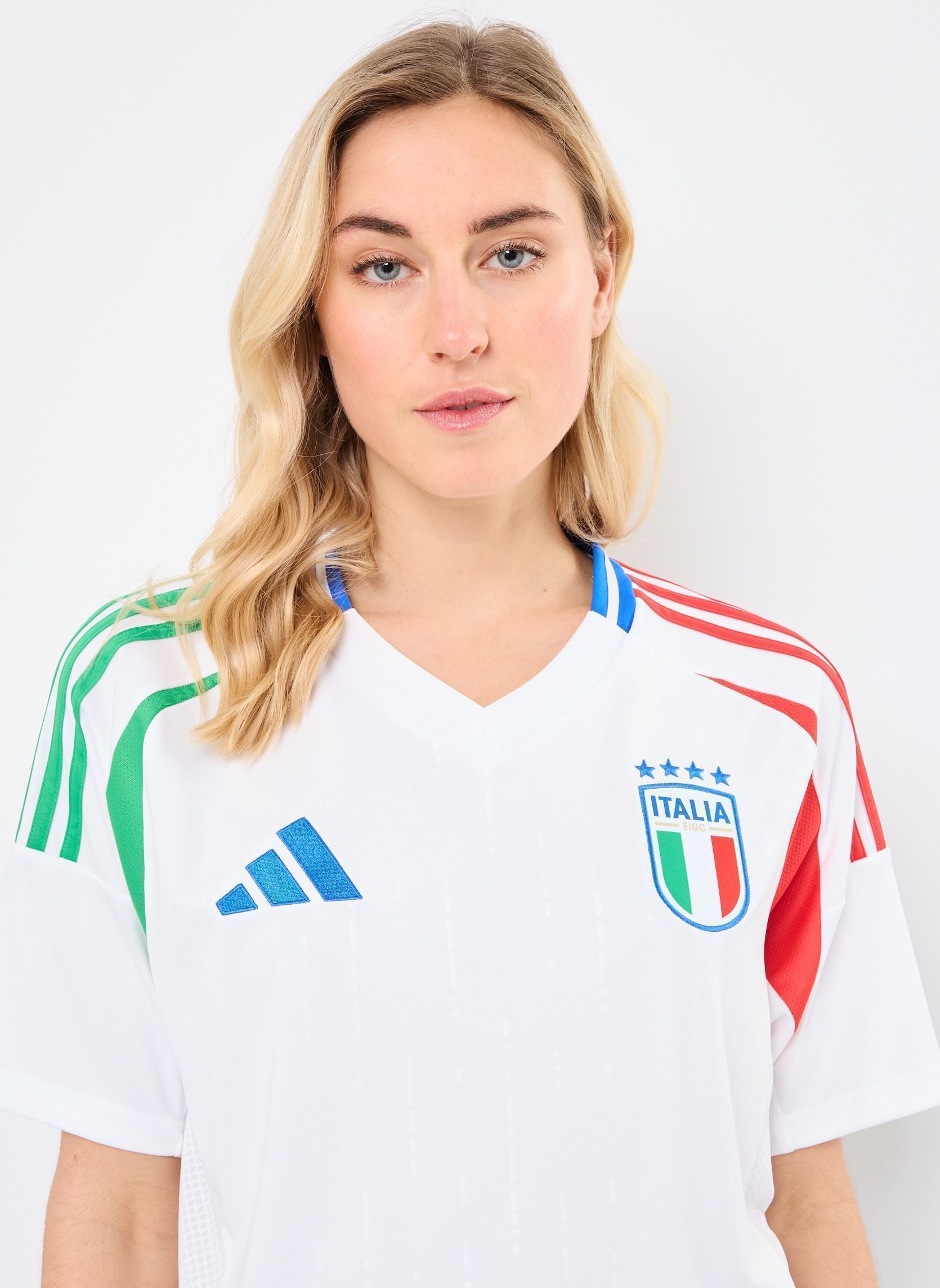 Tee-shirts manches courtes FIGC A JSY blanc adidas sportswear Tee-shirts manches courtes FIGC A JSY blanc White