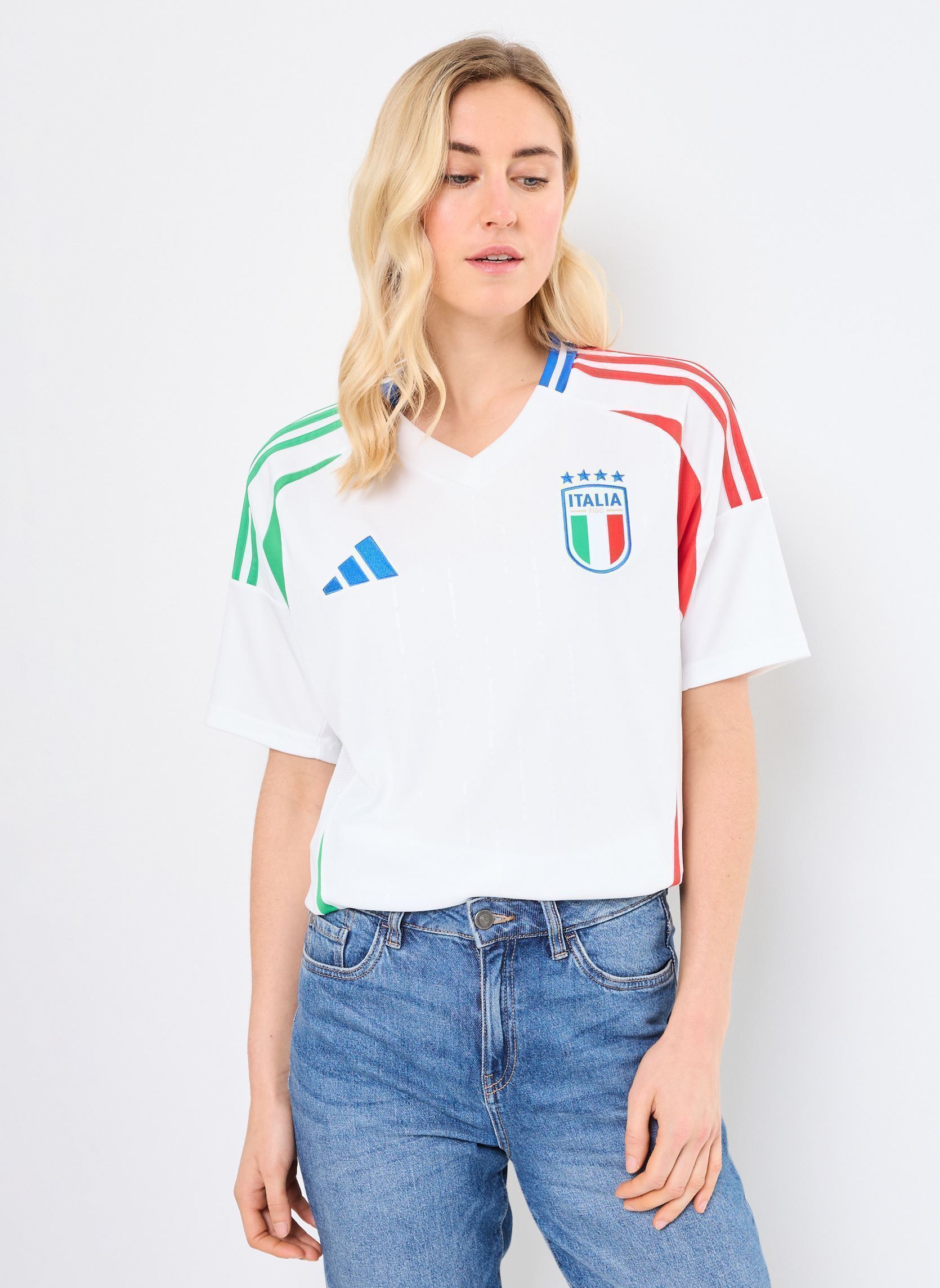 T shirt adidas Figc h jsy EU - vue 5