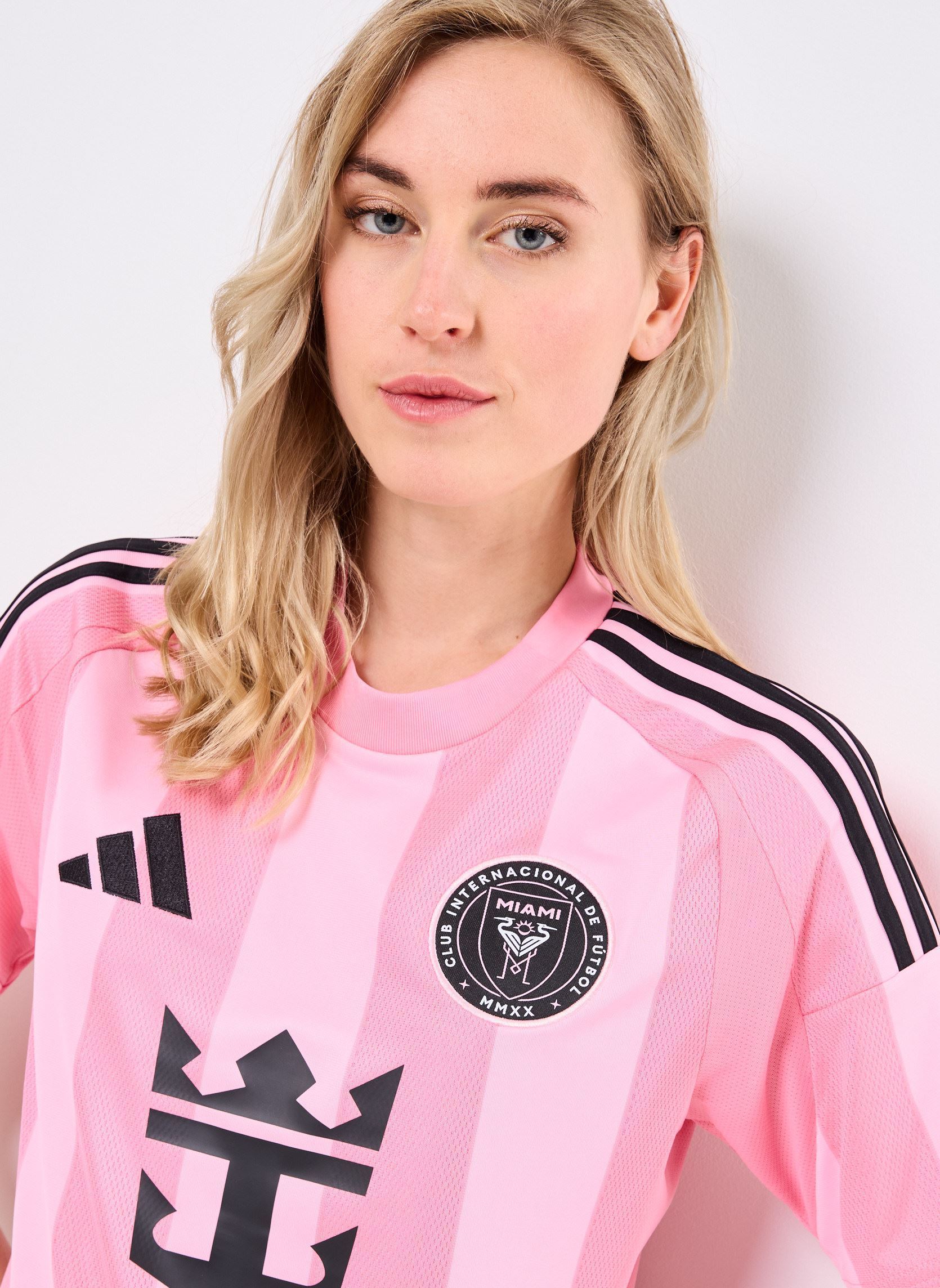 Tee-shirts manches courtes IMCF H JSY rose adidas sportswear Tee-shirts manches courtes IMCF H JSY rose EASPNK