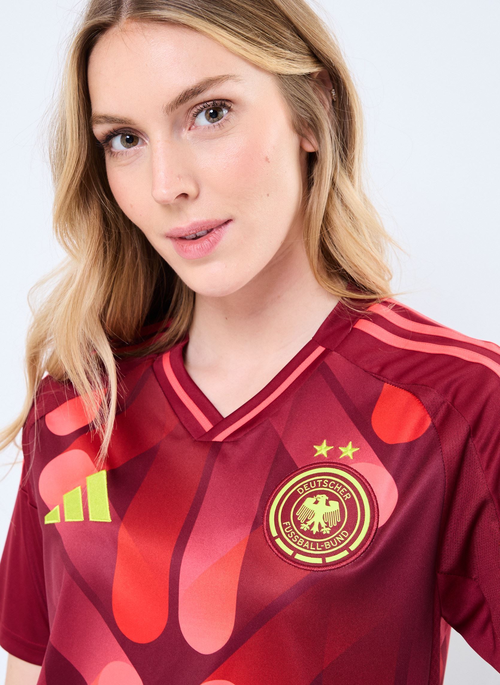 Tee-shirts manches courtes DFB A JSY rouge adidas sportswear Tee-shirts manches courtes DFB A JSY rouge TECOBU