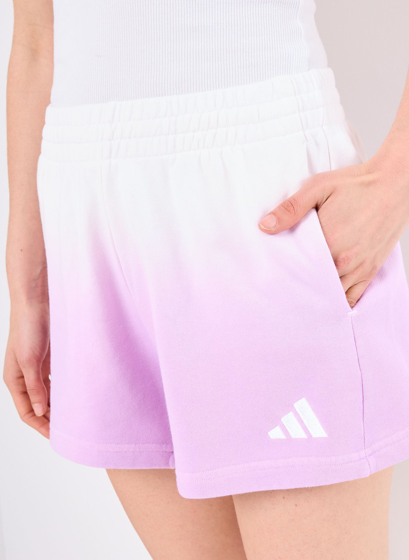 Shorts W ALL SZN A SH femme blanc adidas sportswear Shorts W ALL SZN A SH femme blanc WHITE/BLILIL