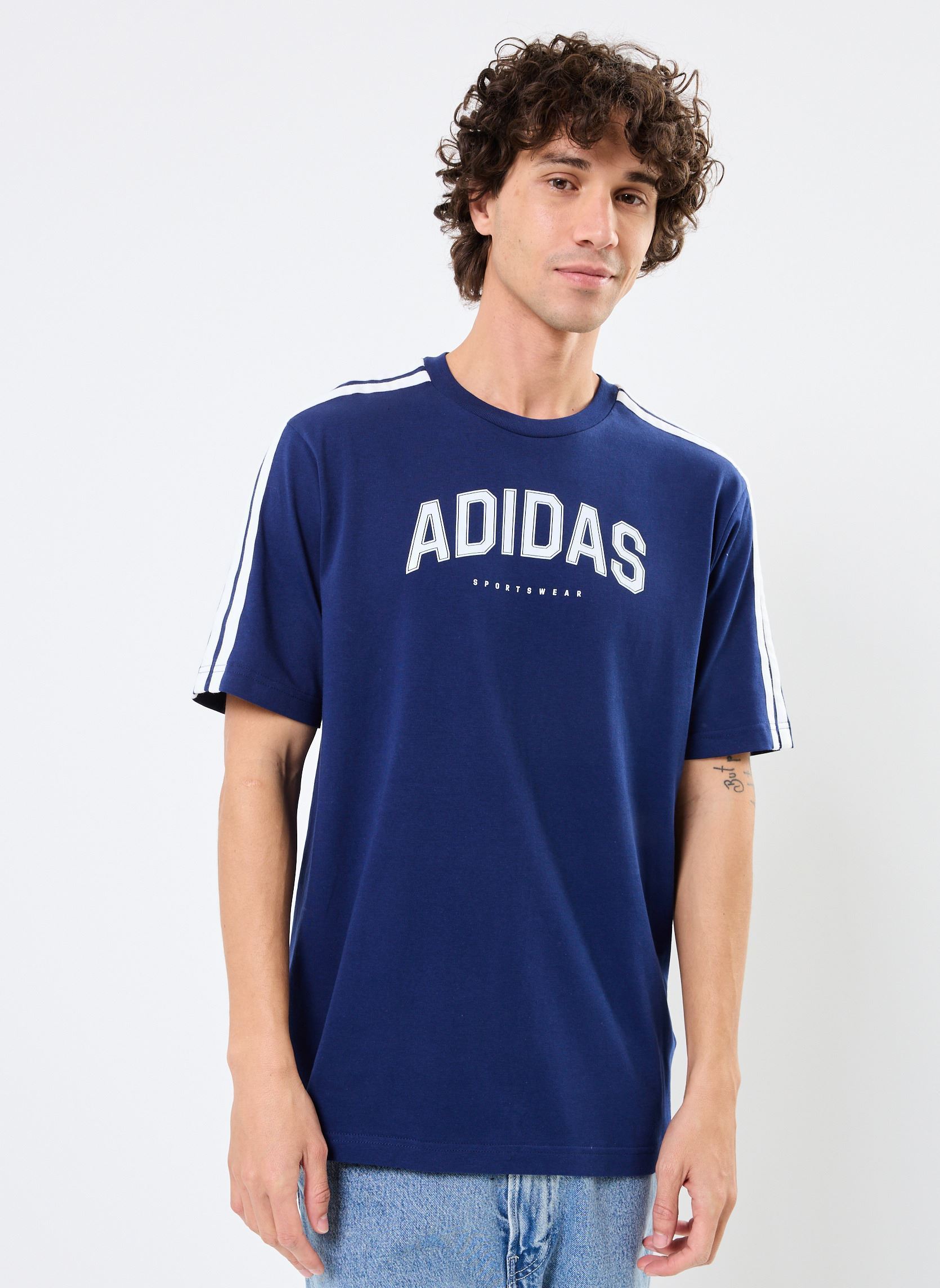 Polo adidas C COLLEG TEE EU - vue 2