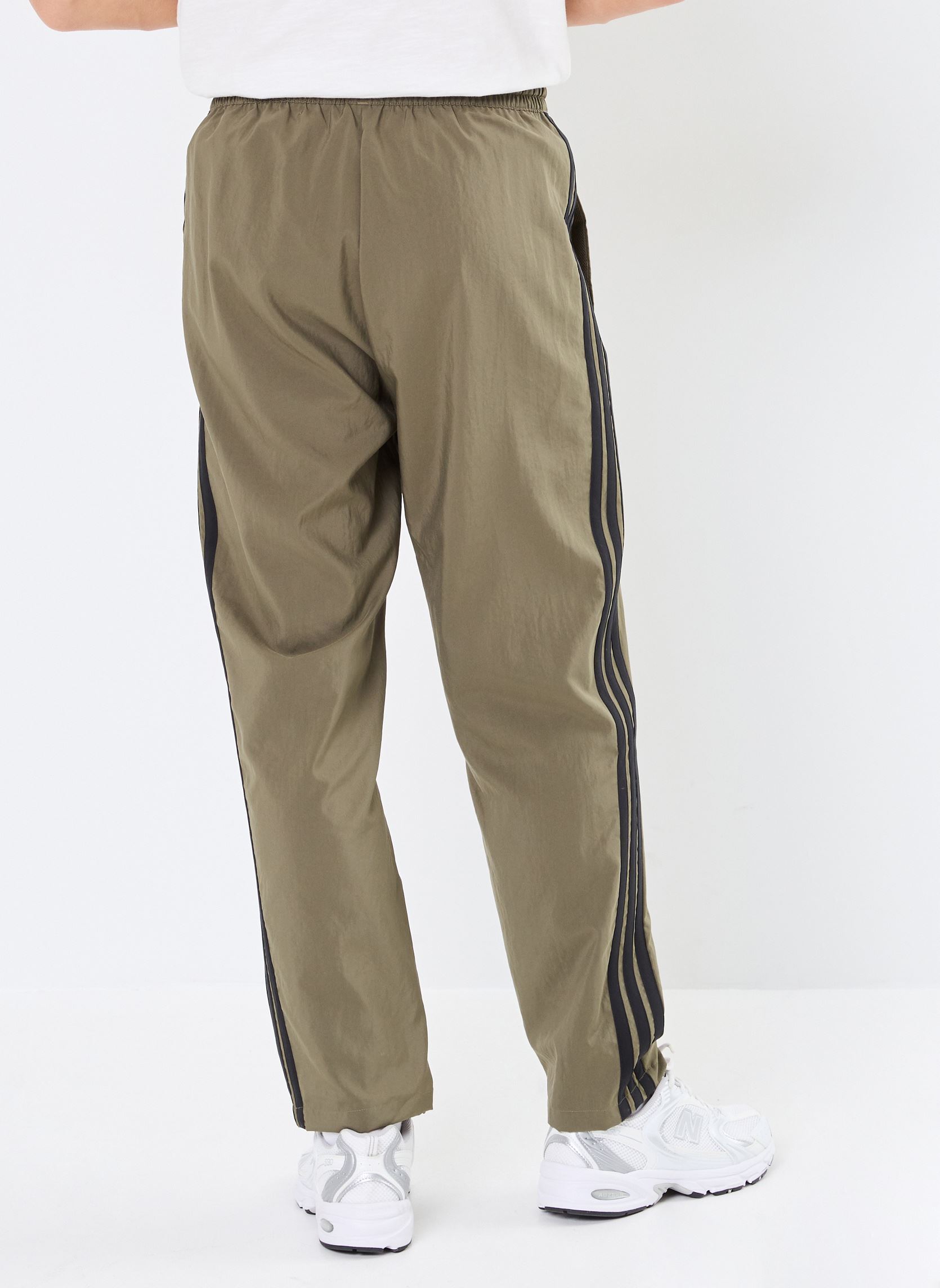 Joggingbroeken M STNFRD OPT 3S heren groen adidas sportswear Joggingbroeken M STNFRD OPT 3S heren groen OLISTR/BLACK